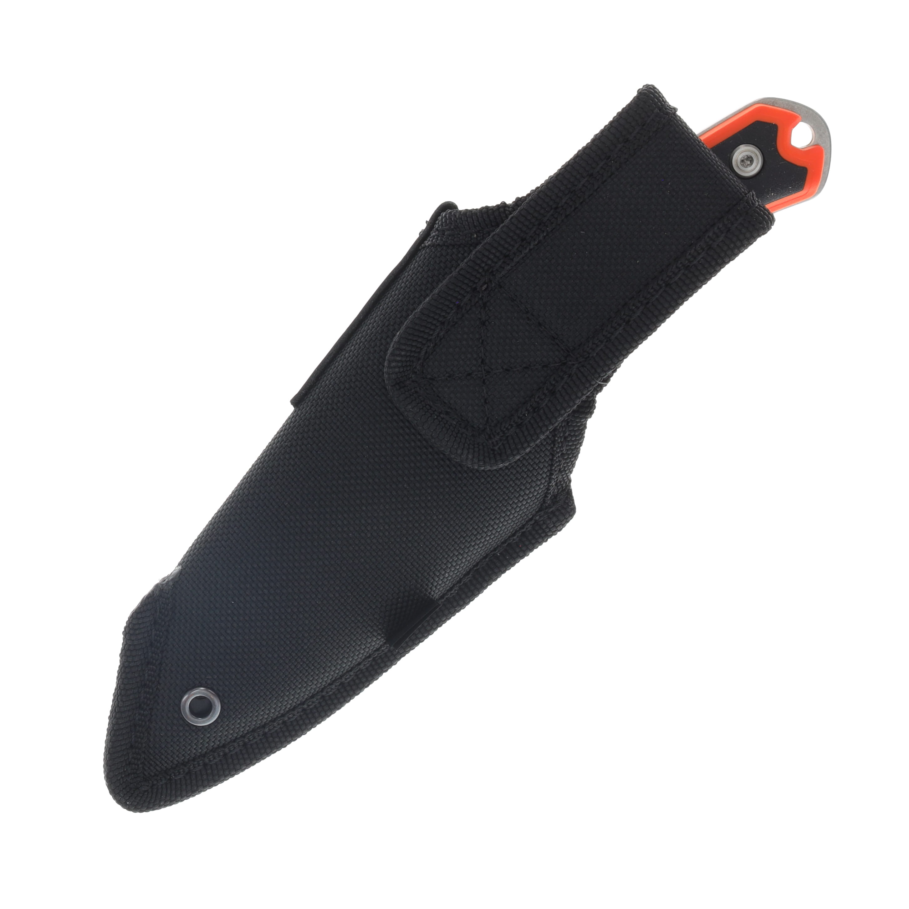 Buck Alpha Hunter Select Fixed Blade Orange 3.625in Drop Point BU13728 View 4