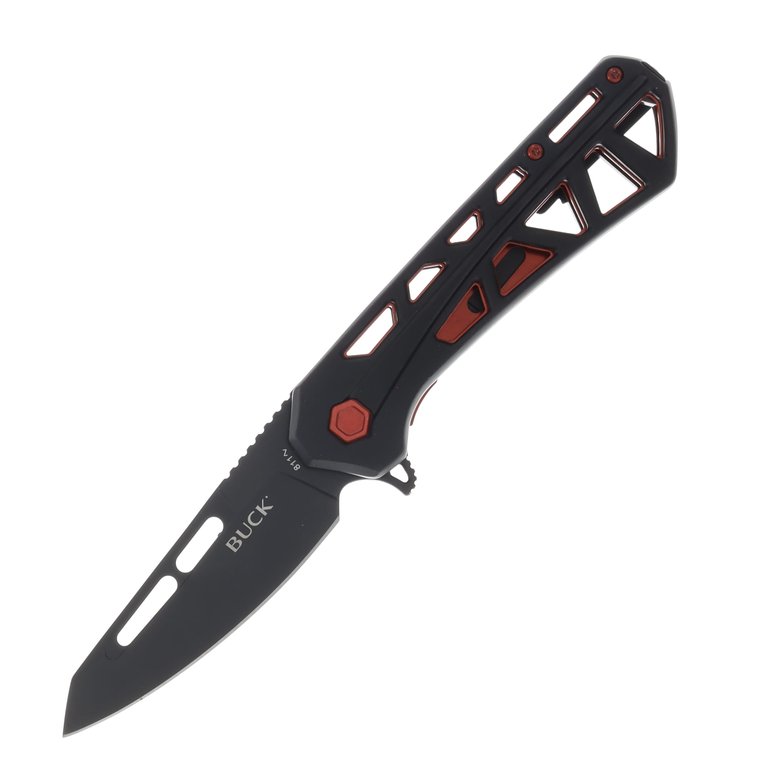 Buck 811 Trace Ops Stainless Steel Folding Knife 3.23in Tanto BU13746 View 1