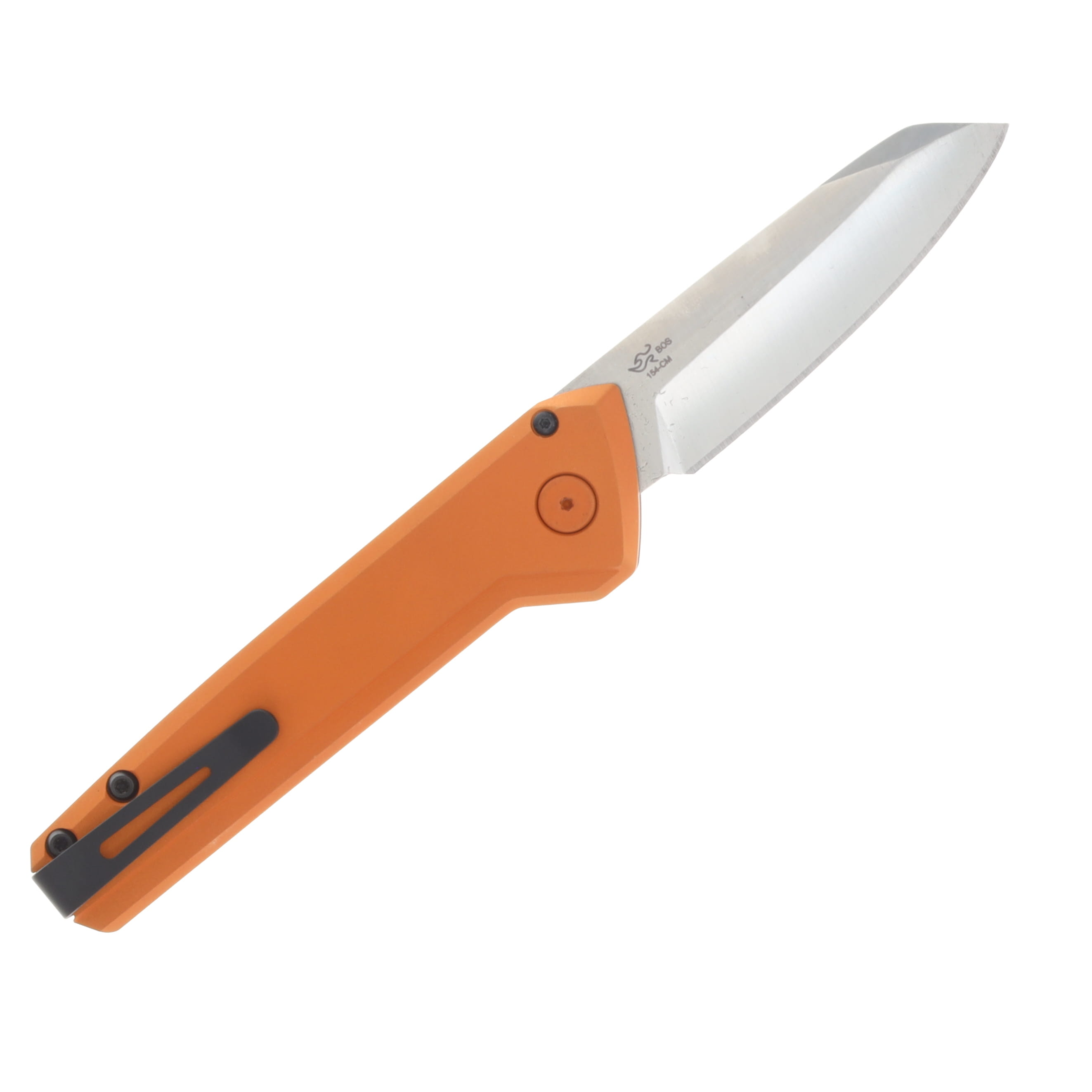 Buck 838 Deploy OTS Auto Knife Orange Cerakote Aluminum Handle 154CM Blade BU13601 View 2
