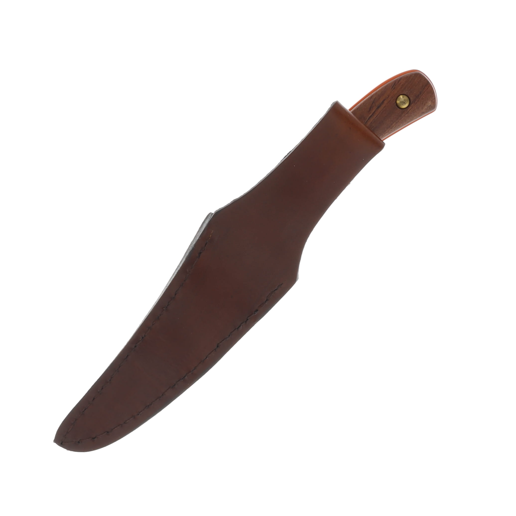 Browning Union Bluff Bird Knife Fixed Blade Wood Orange Trailing Point 3220532B View 4