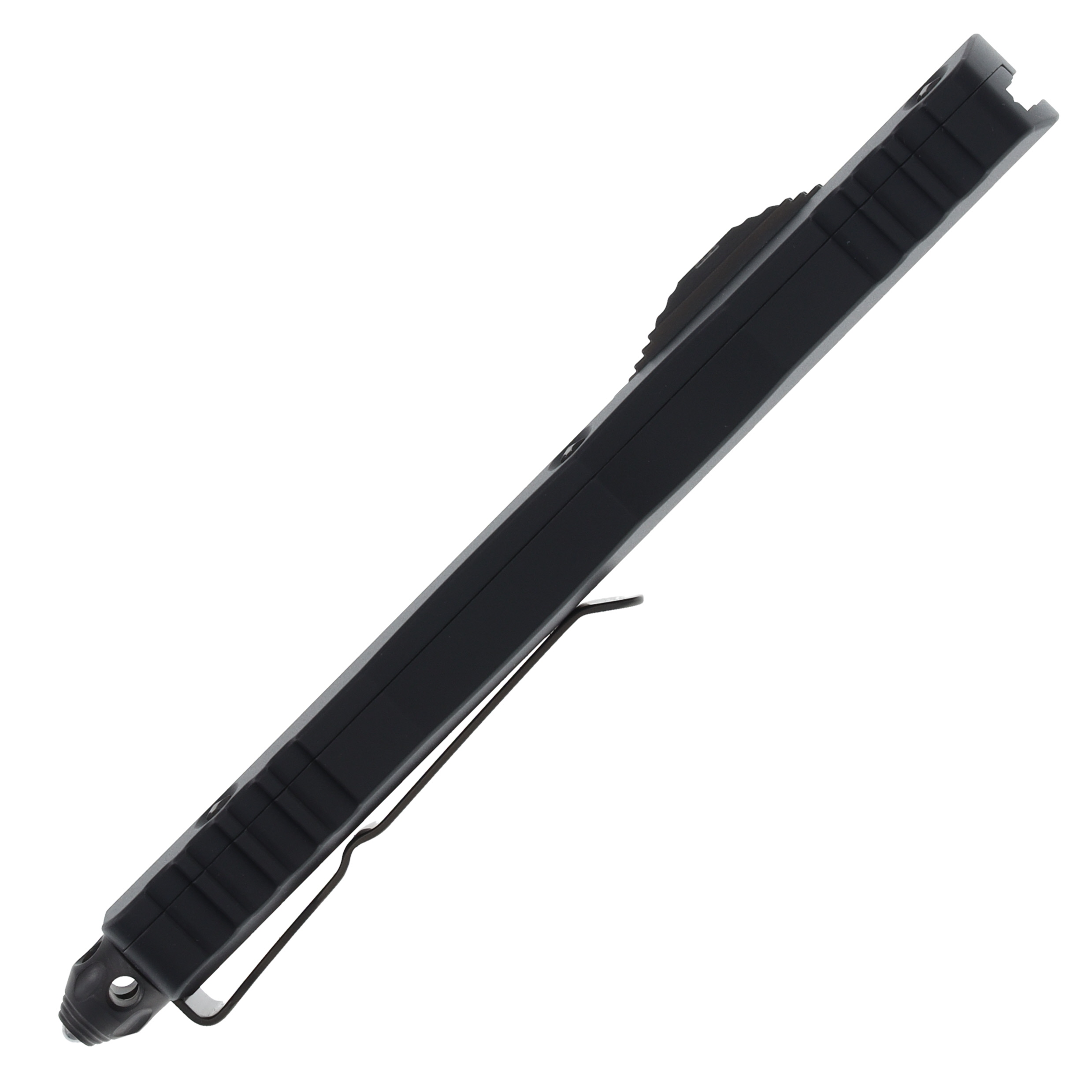 Microtech Signature Series Dirac Delta OTF Automatic Shadow Black F/S Dagger AUMT2273DLCTSH View 5