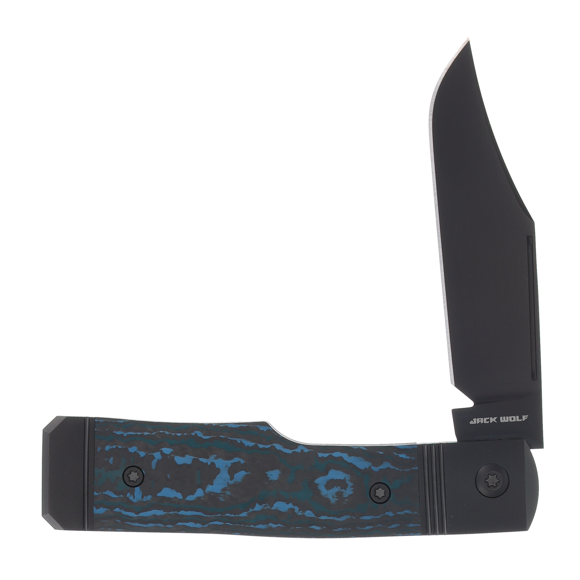 Jack Wolf Sharpshooter Jack Folding Knife Arctic Storm Fat Carbon SHARP-02-FC-ARCTIC View 1