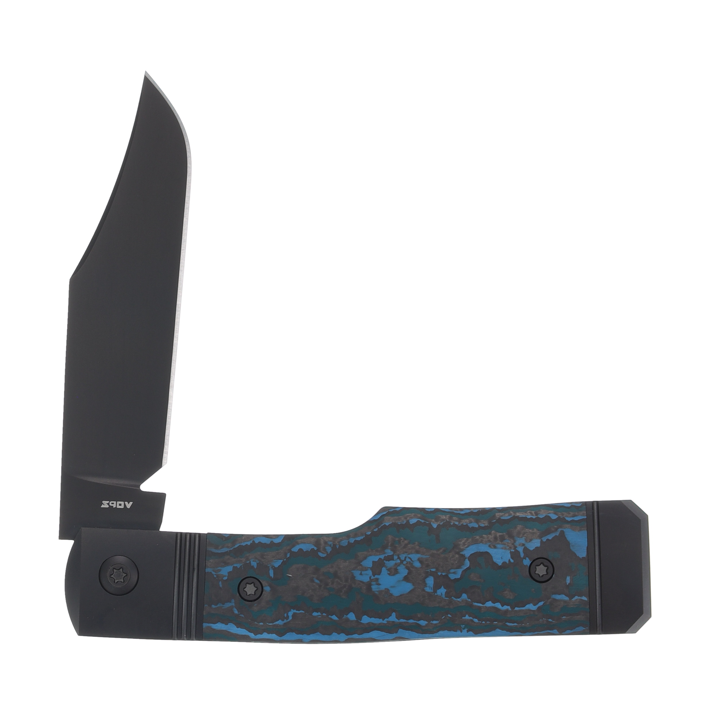 Jack Wolf Sharpshooter Jack Folding Knife Arctic Storm Fat Carbon SHARP-02-FC-ARCTIC View 2