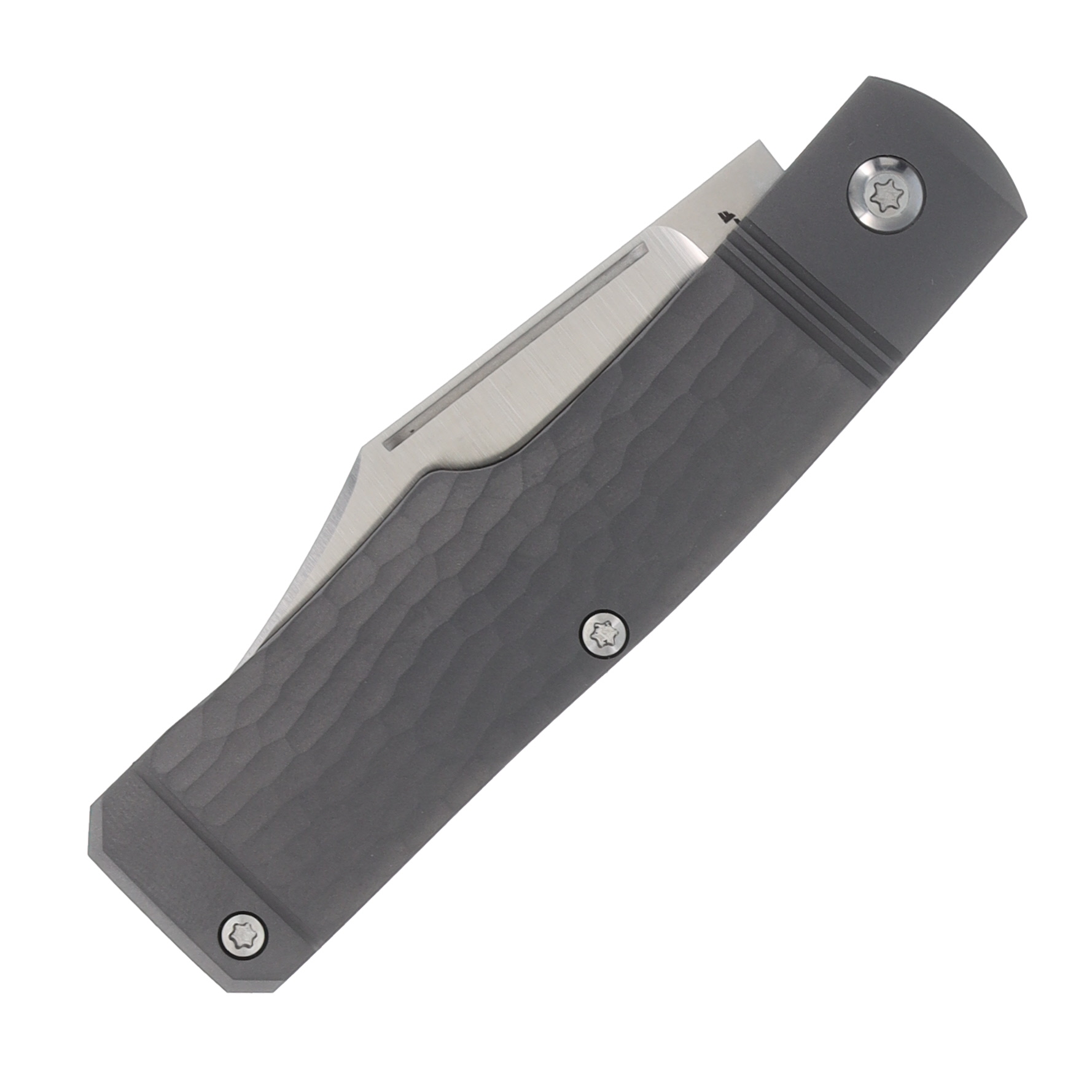 Jack Wolf Sharpshooter Jack Folding Knife Jigged Titanium SHARP-02-TI-JIGGED View 5