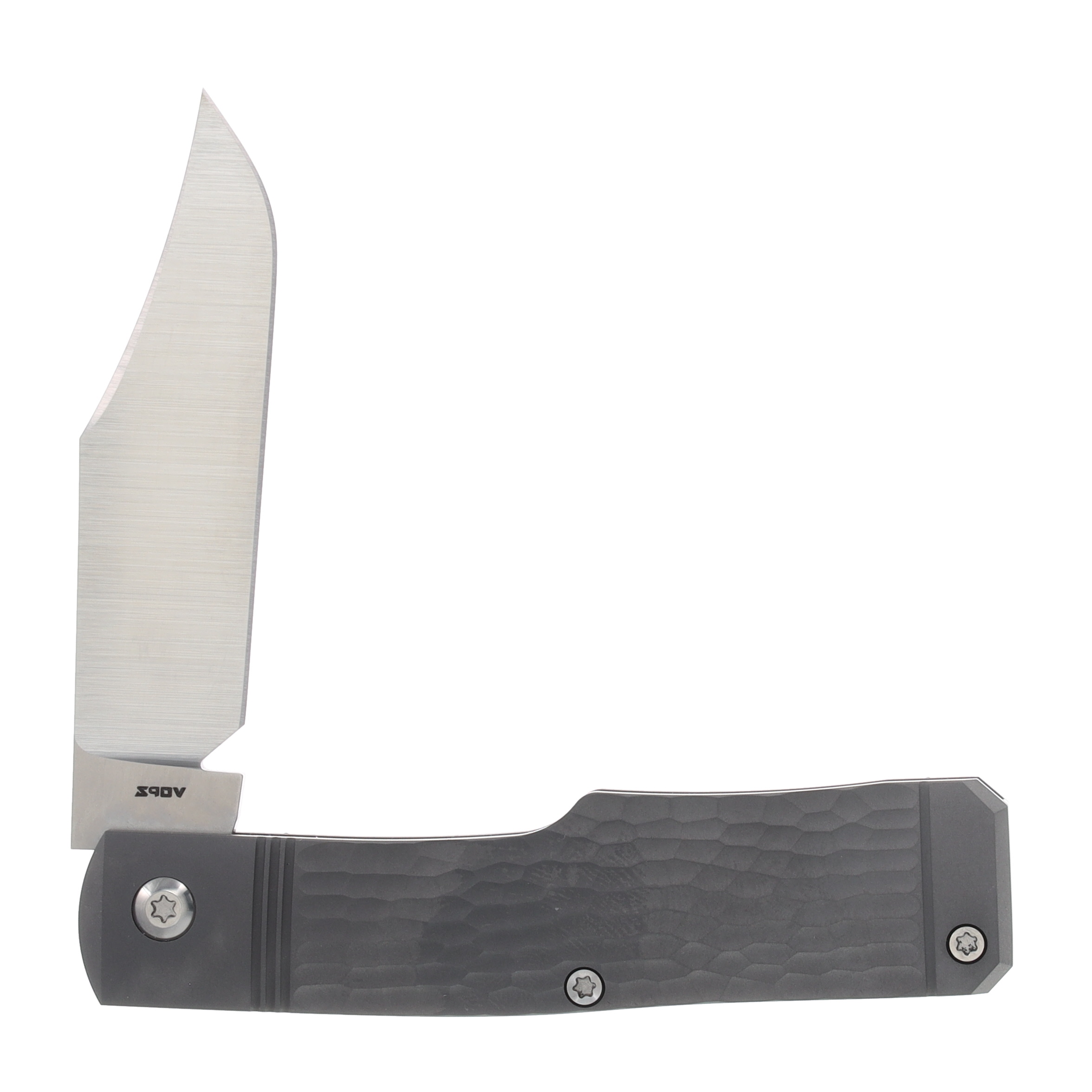 Jack Wolf Sharpshooter Jack Folding Knife Jigged Titanium SHARP-02-TI-JIGGED View 2