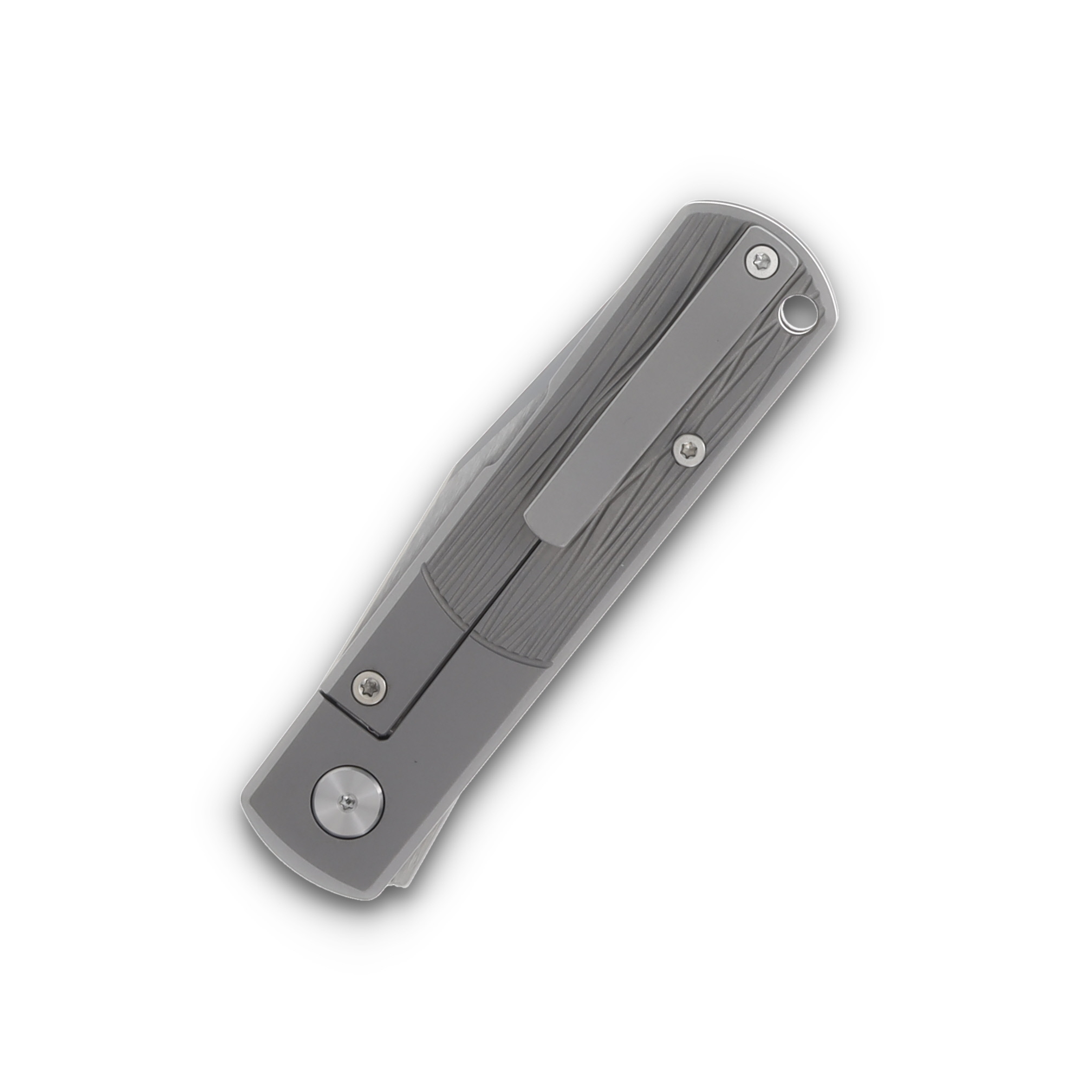 Boker BRLW Folding Pocket Knife Titanium Handle 2.56in CPM Magnacut Clip Point Blade BK112630 View 6