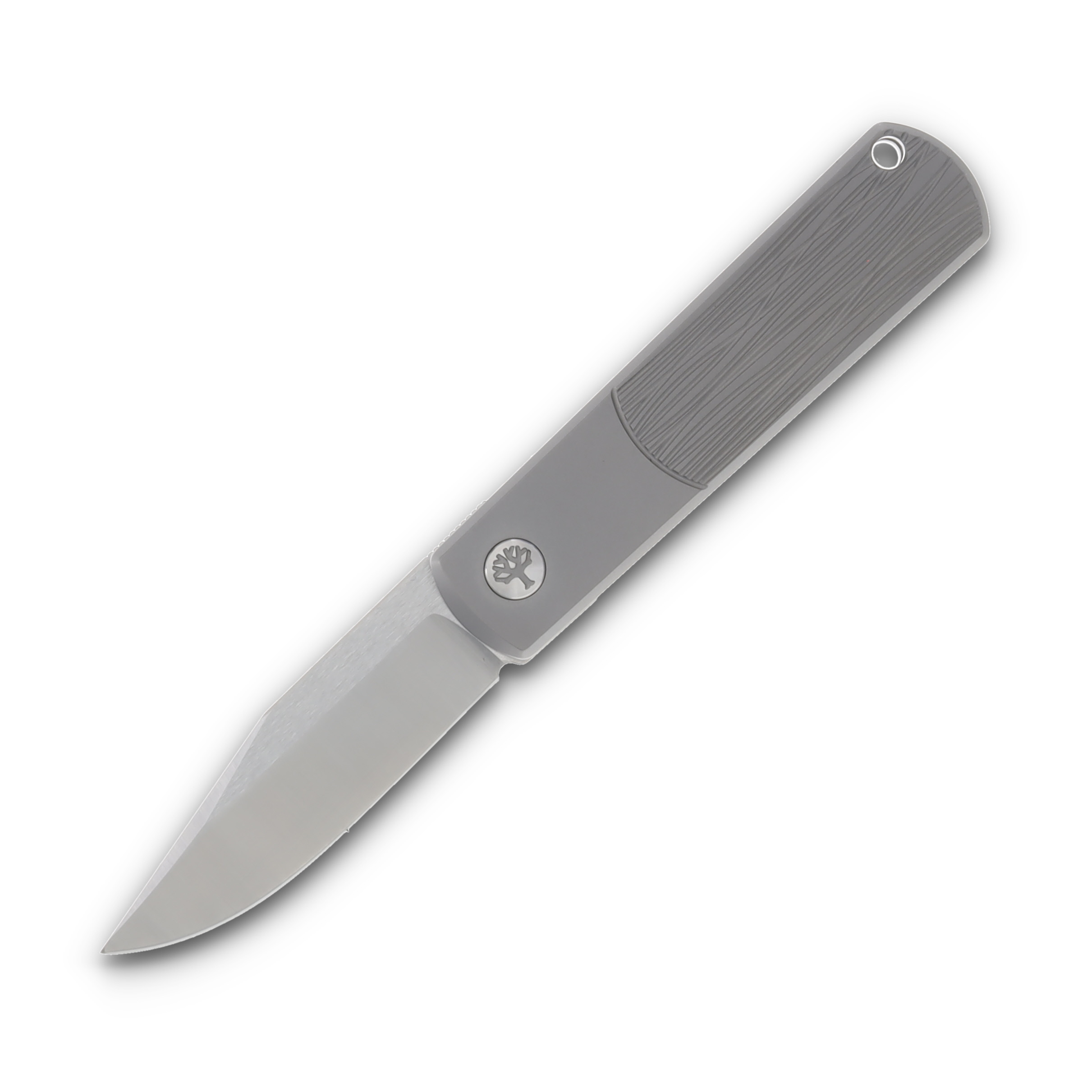 Boker BRLW Folding Pocket Knife Titanium Handle 2.56in CPM Magnacut Clip Point Blade BK112630 View 1