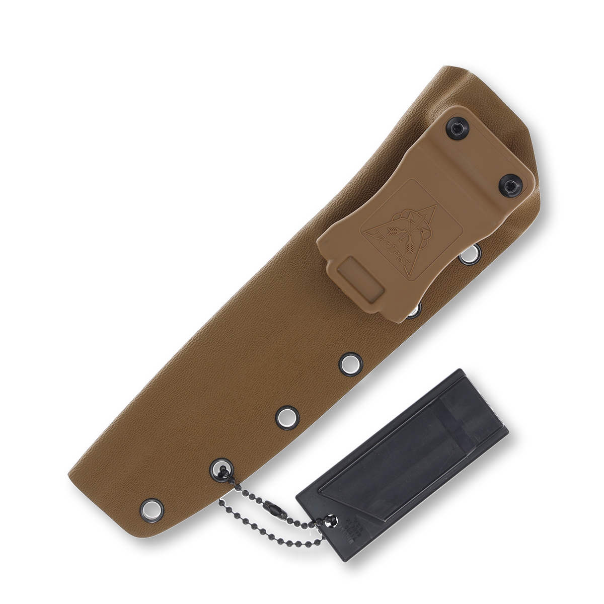 TOPS Missile Strike Fixed Blade Tan 6in Plain Coyote Tan Spear Point TPMS01 View 7
