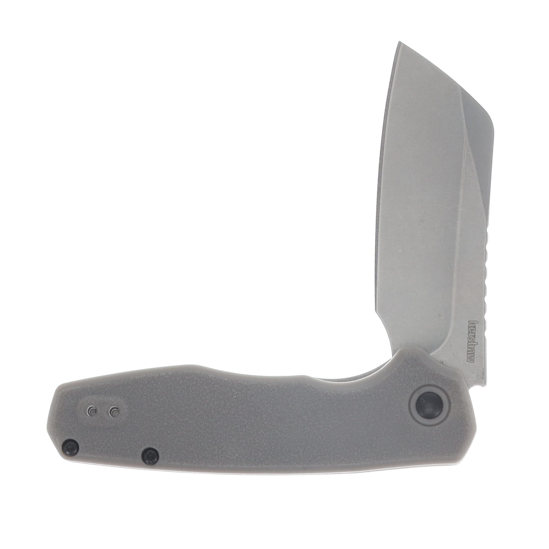Kershaw Wharf Spring Assisted Folding Knife 3.8in Plain Gray GFN KS1414 View 3
