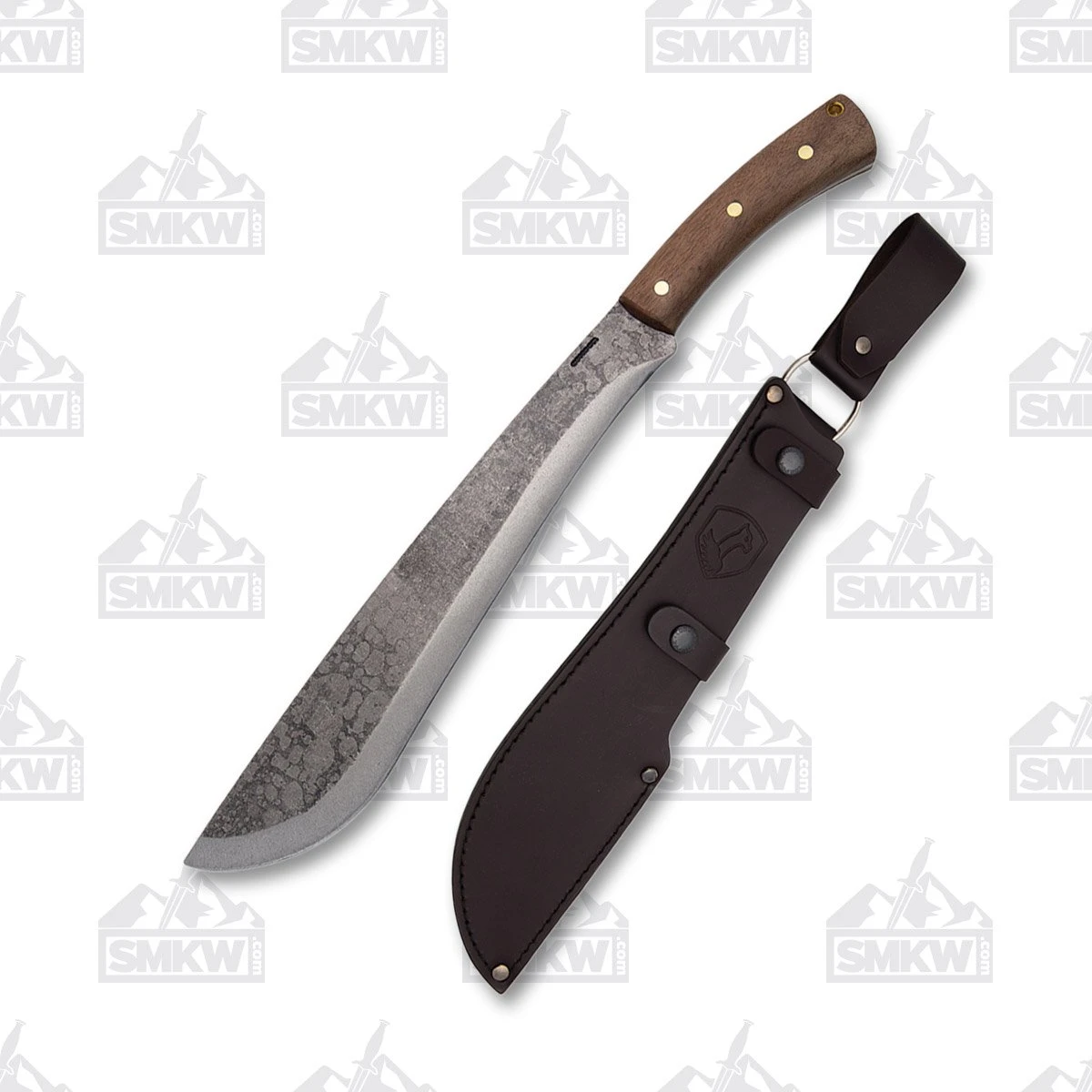 Condor Tool and Knife Jungolo Machete Walnut 12.47in Plain Blade Knife CTK3915133 View 1