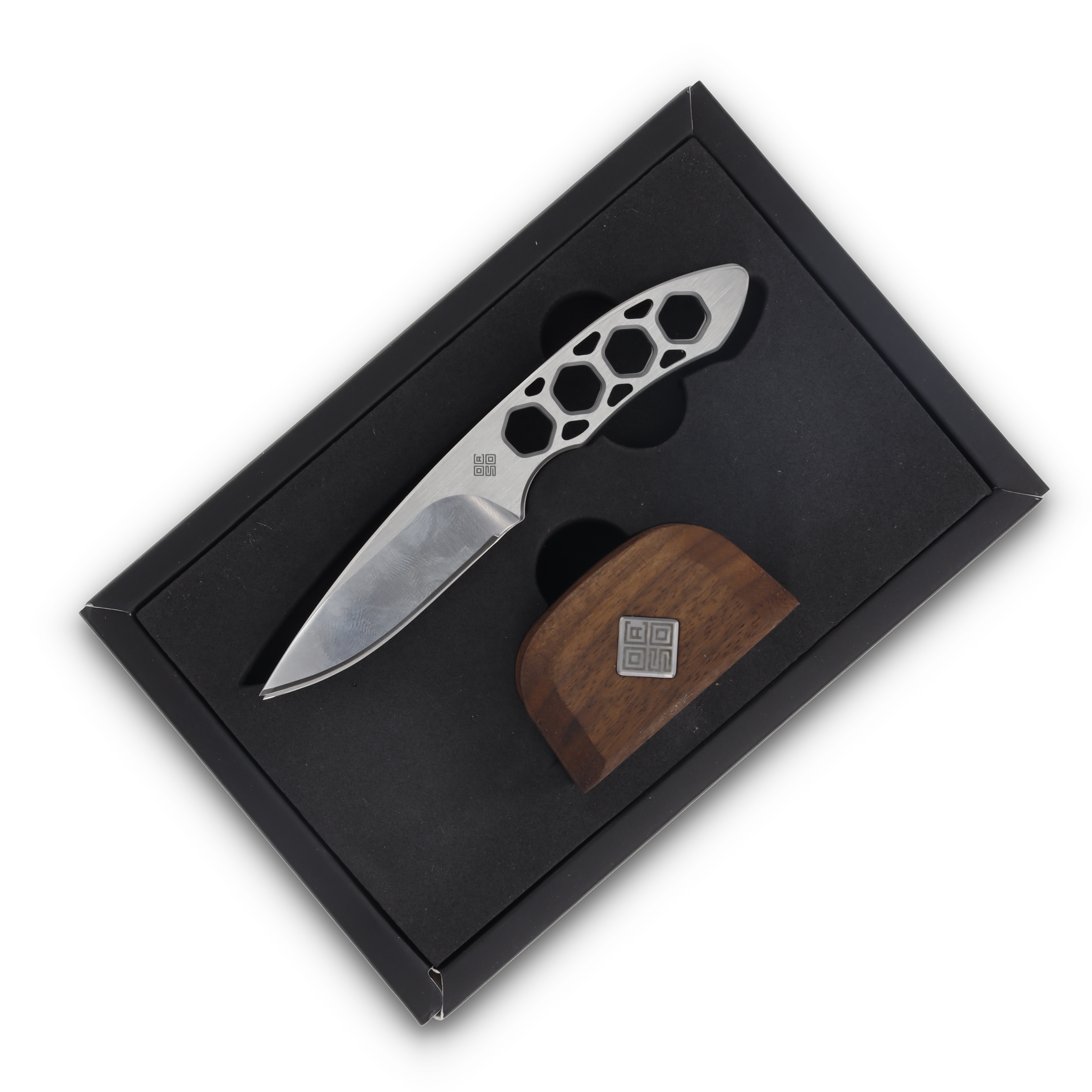 Ocaso Knives Duo Desk Knife Spear Point With Stand 80DKS View 22