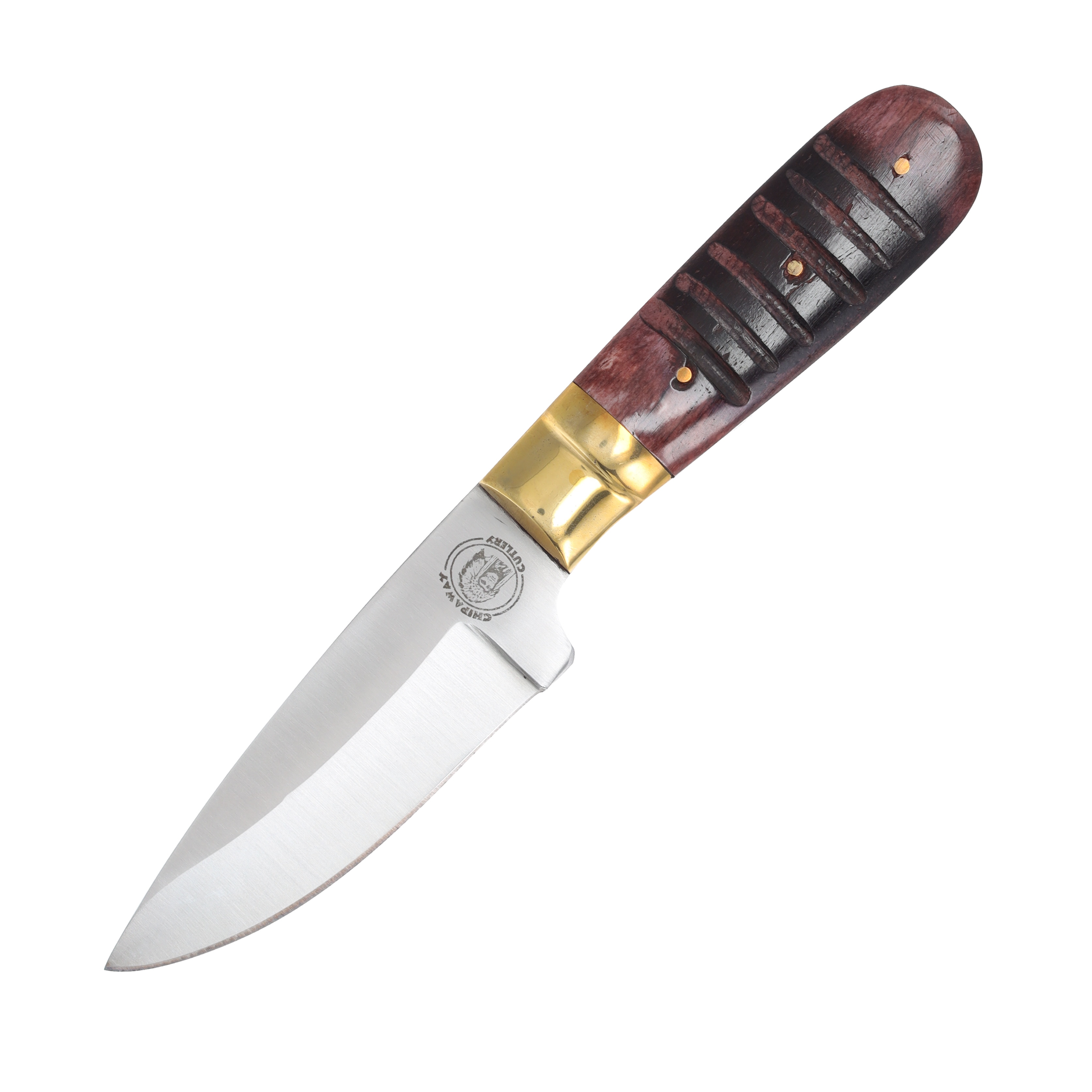 Chipaway Cutlery Classic Skinning Knife Brown Bone FRCW9151 View 3