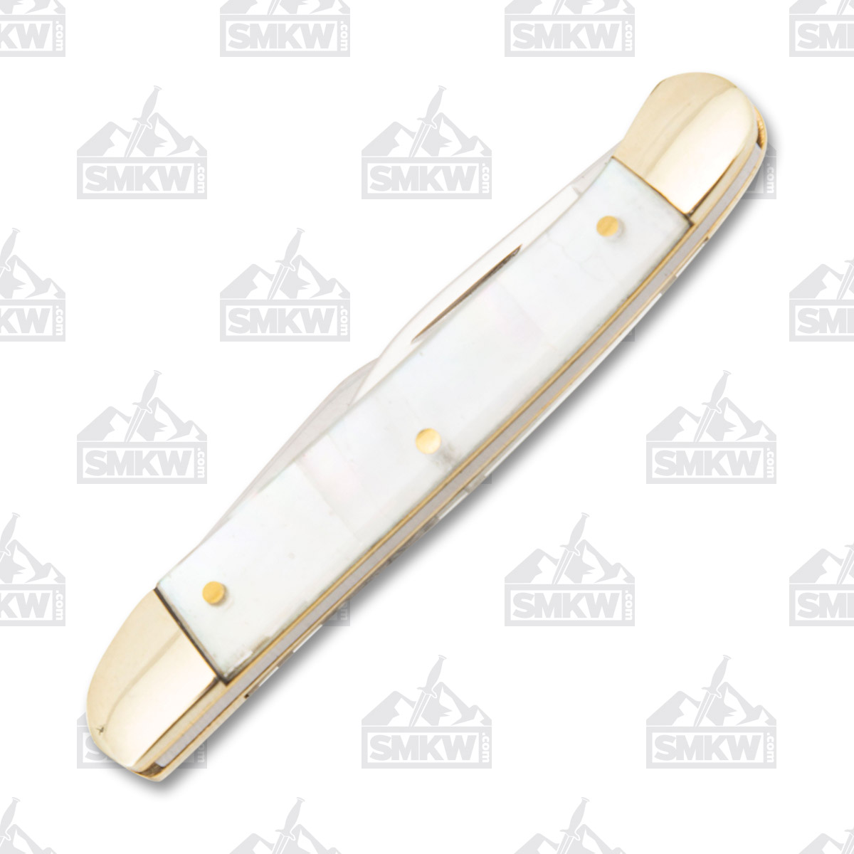 Frost Steel Warrior Copperhead Folding Knife Mother of Pearl Handle FRSW216SMOP View 4