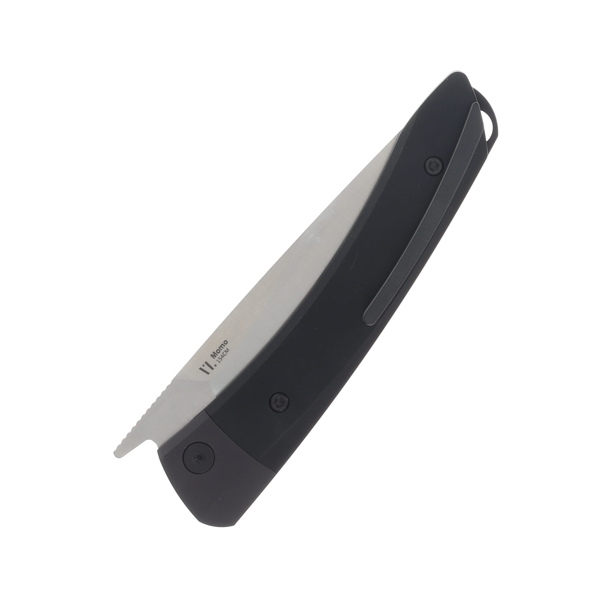 Kizer Momo Folding Knife 4.19 Inch Plain Satin Drop Point V4663C1 View 4