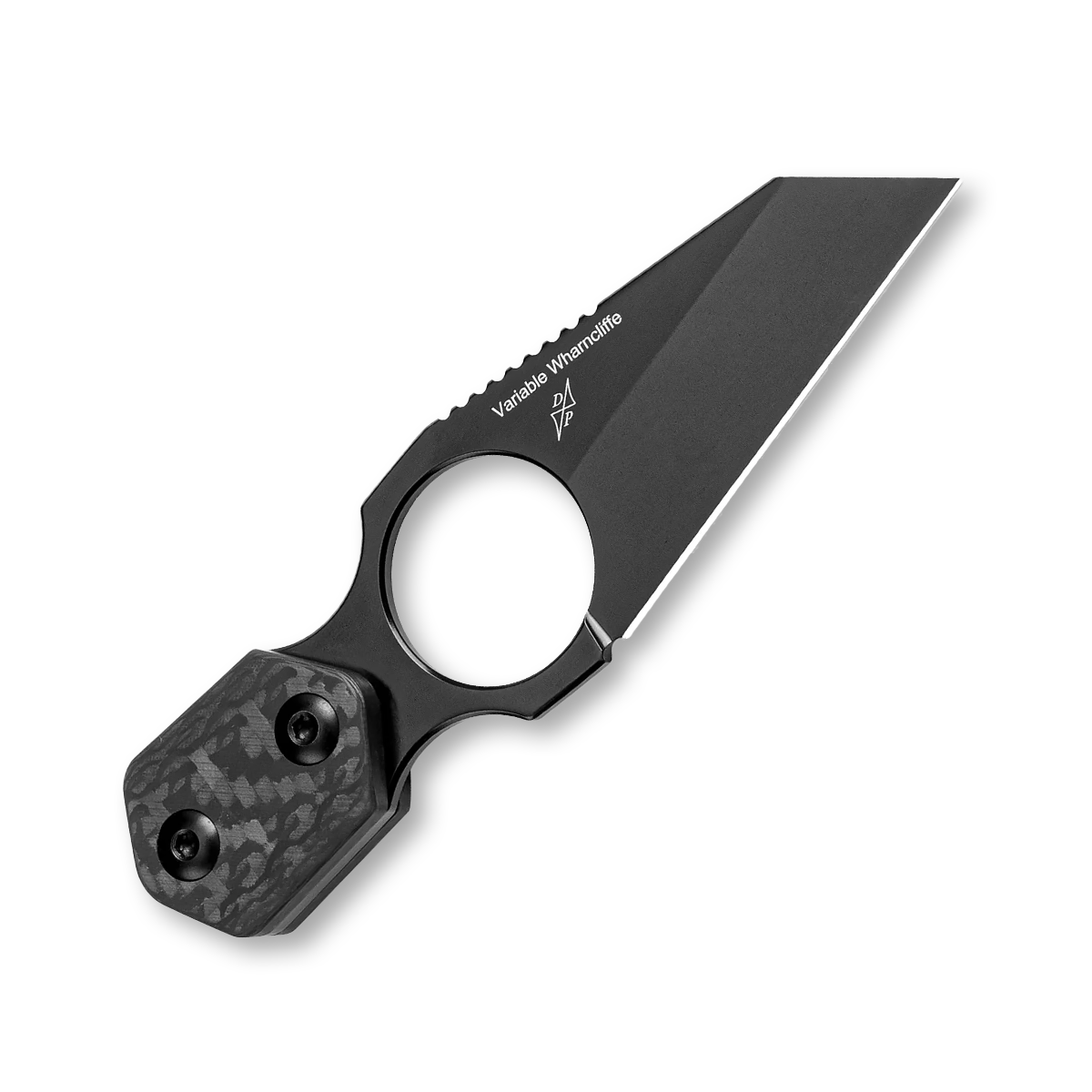 Kizer Variable Fixed Blade Neck Knife 3.41 Inch Plain Wharncliffe 1052A2 View 3