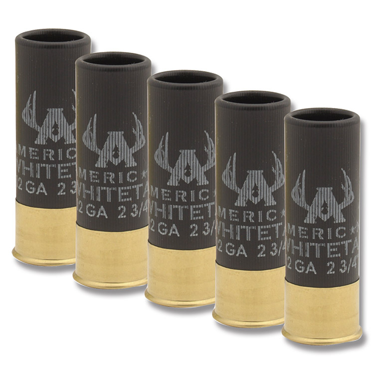 Hornady American Whitetail 12 Gauge Ammunition 2-3/4" 325 Grain 5 Rounds Interlock HP Sabot Slug PT 86271 View 2