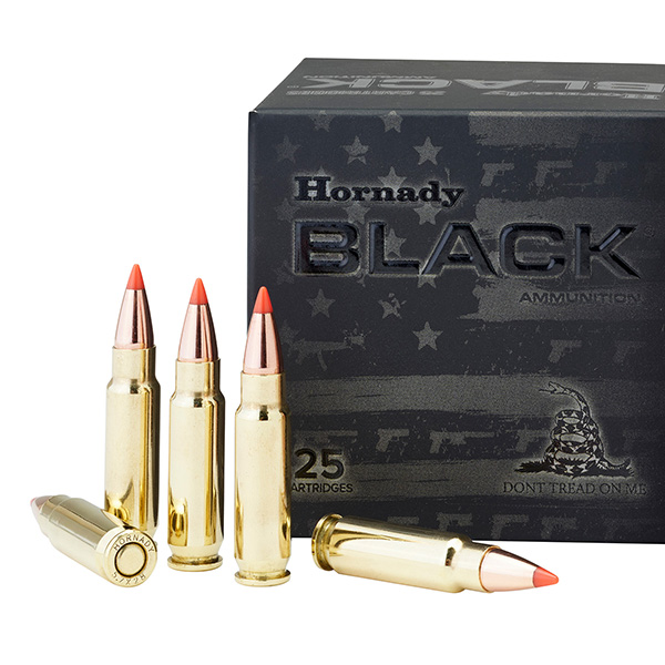 Hornady Black 5.7x28mm 40gr V-MAX Brass Rifle Ammo 25Rds 90001 View 1