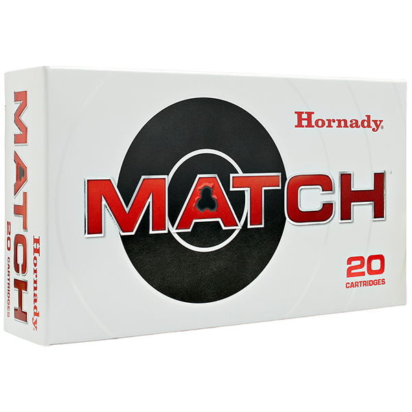 Hornady 22 ARC Rifle Ammunition Centerfire Brass 20 Rounds 88 Grain ELD Match 81543 View 1