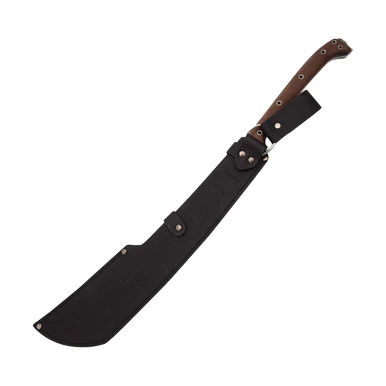 Condor Tool and Knife Makara Machete 18.32in Plain Edge Walnut Handles View 5