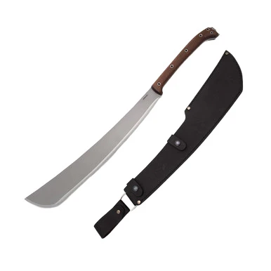 Condor Tool and Knife Makara Machete 18.32in Plain Edge Walnut Handles View 1
