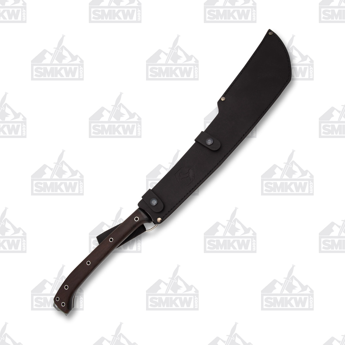 Condor Tool and Knife Makara Machete 18.32in Plain Edge Walnut Handles CTK28081875 View 4