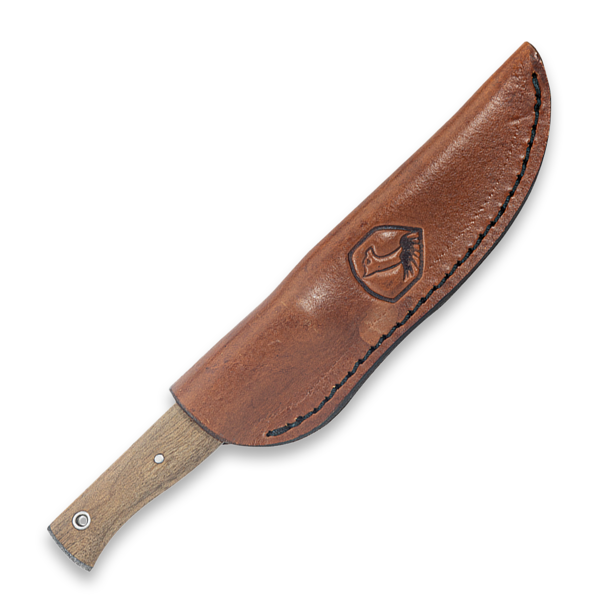 Condor Narrowsaur Fixed Blade Knife 1095/Walnut with Leather Sheath CTK63869 View 2