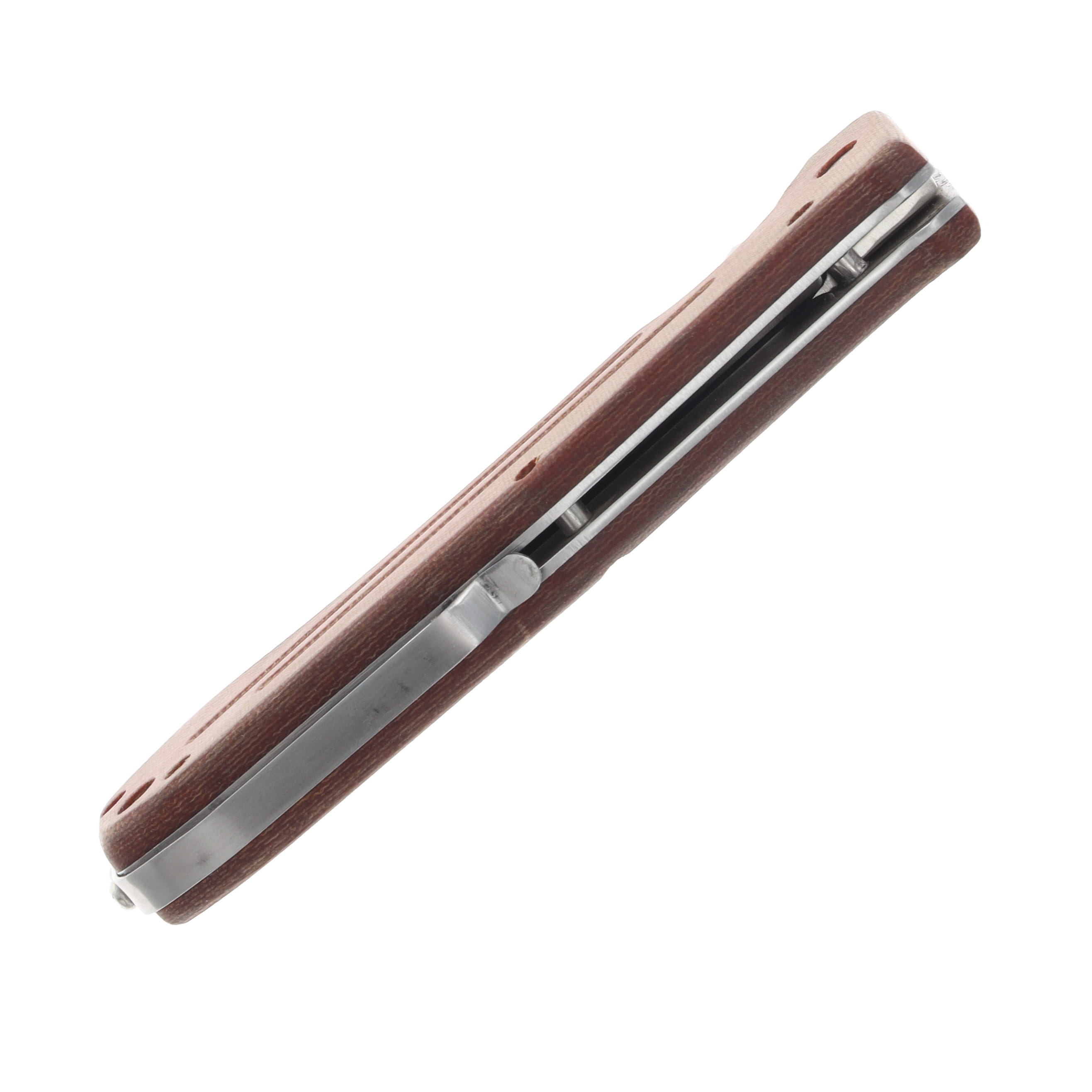 Condor Tactical PASS Com-Tact Brown 4.96 Inch Plain Classic Drop Point CTK61740 View 7