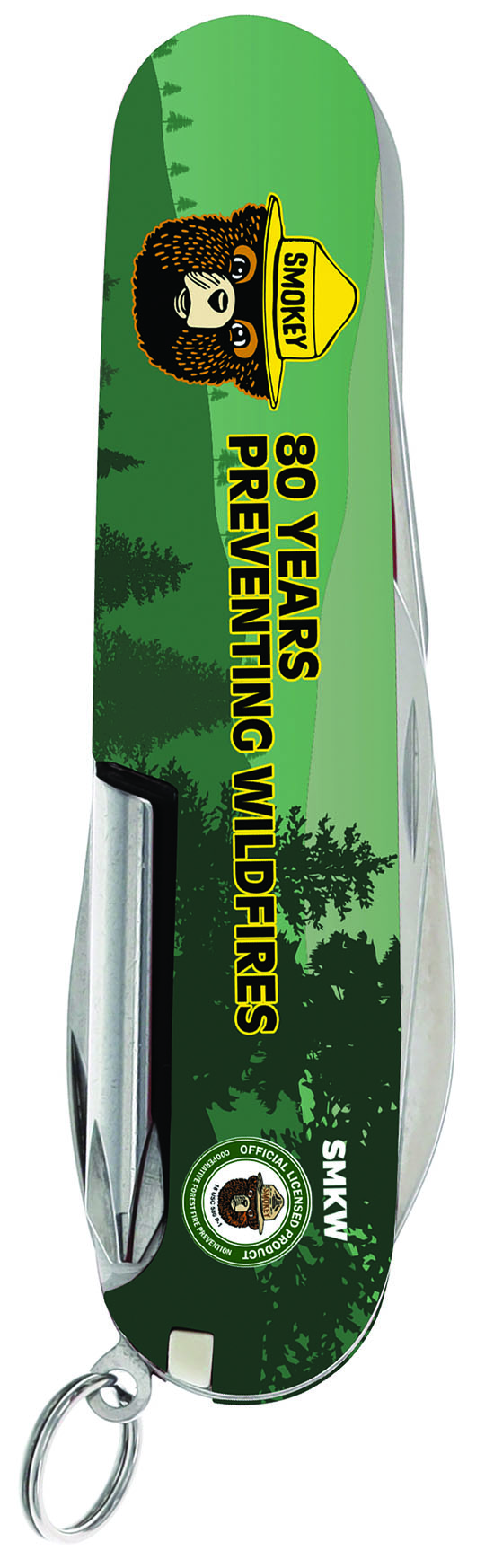 Victorinox Hiker Swiss Army Knife Smokey Bear® 80th Anniversary SMKW Special Design STBV927 View 2