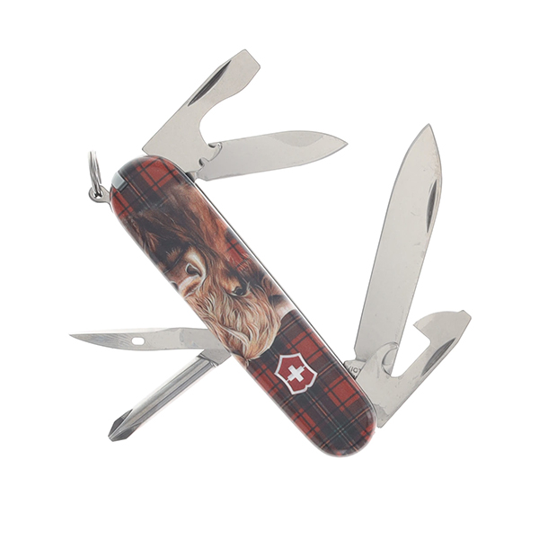 Victorinox SMKW Exclusive Tinker Swiss Army Knife Highland Cow V1160 View 1