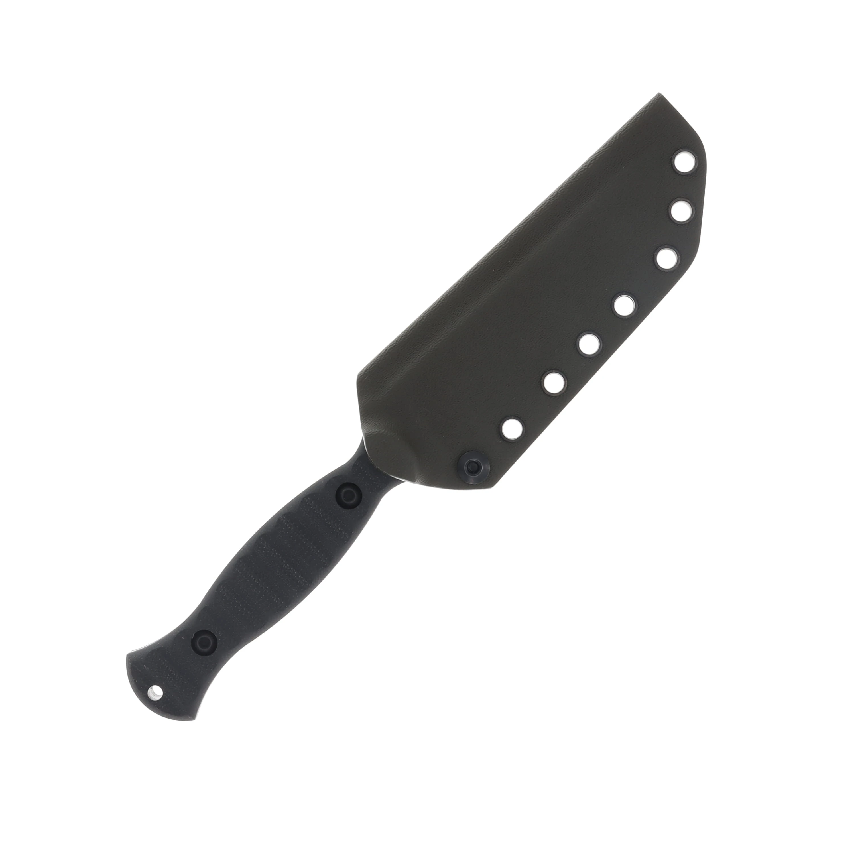 Toor Overlord Fixed Blade Knife 4.5in Plain KG Gunkote Woodland OVERLORDW View 3