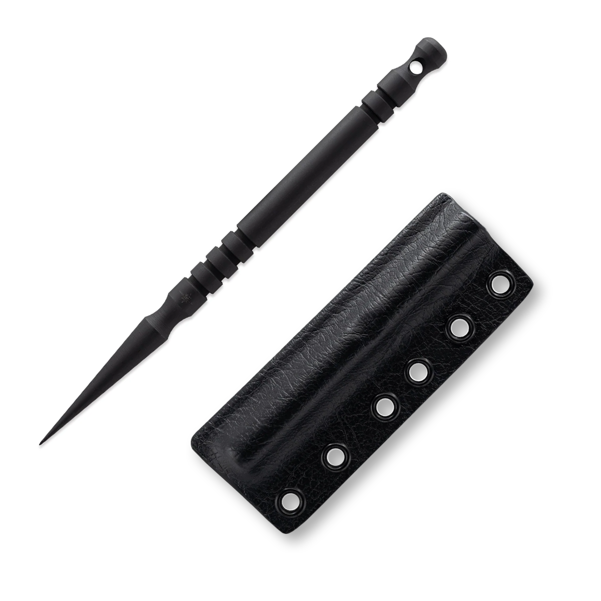 Toor Knives Marlinspike 4140 Black Oxide OAL with Sheath MARLINSPIKEC View 1