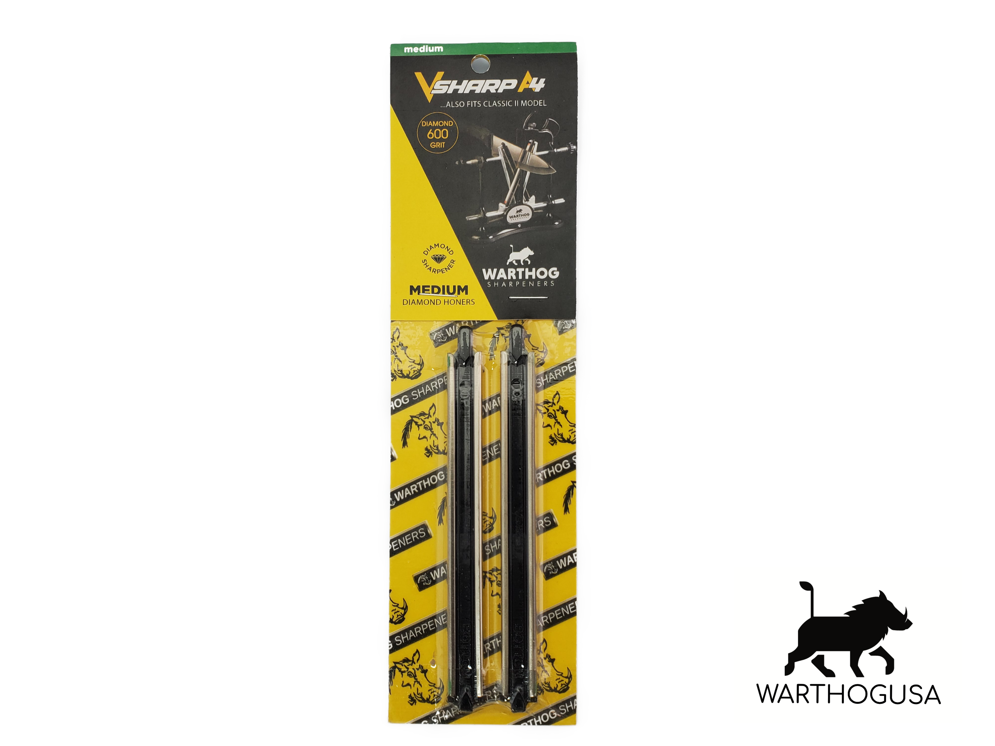WHC2SM Warthog Classic II/A4 Diamond Hone Set 600 Grit WHC2SM View 1