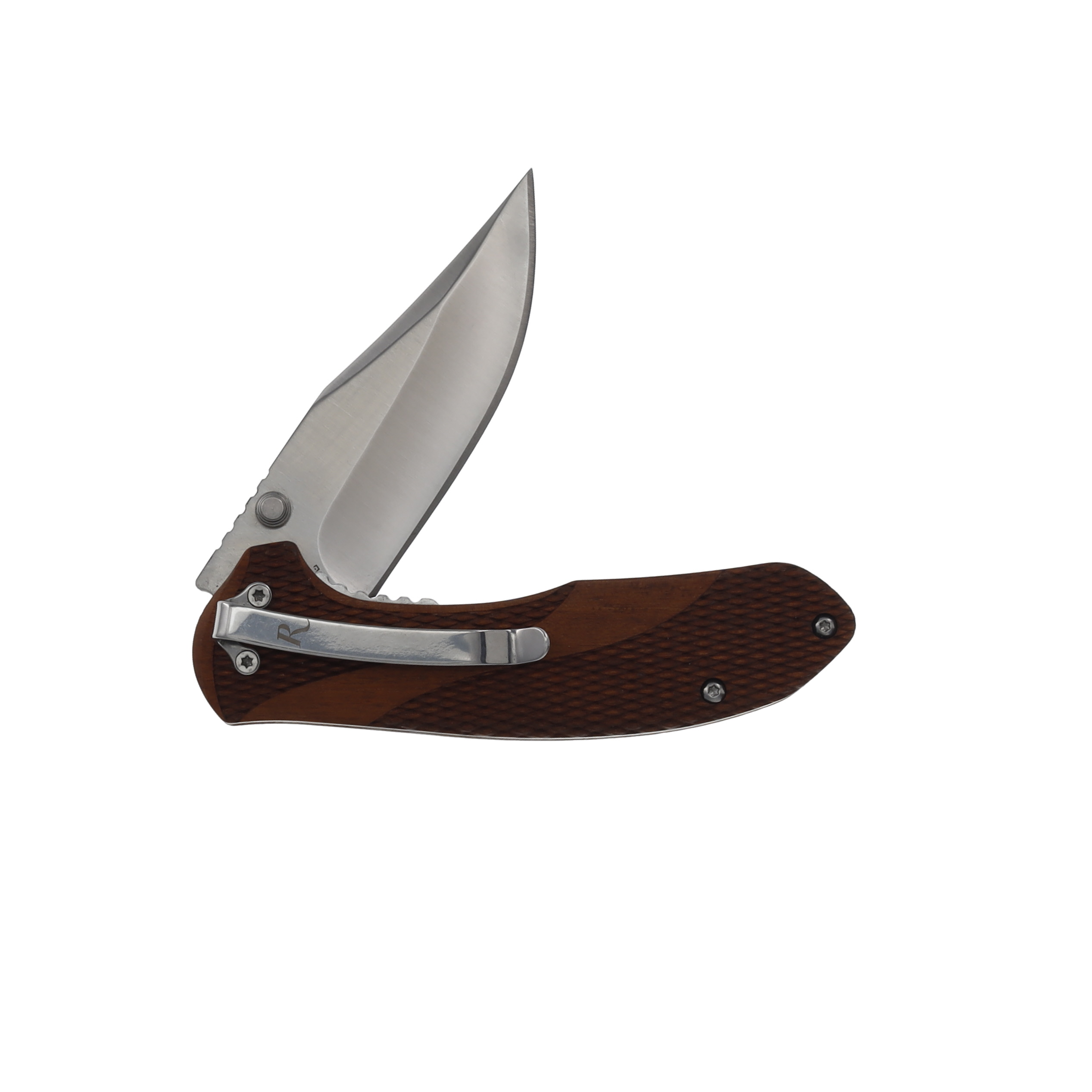 Remington Heritage Series One Hand Opener Wood Handle R40001 View 4