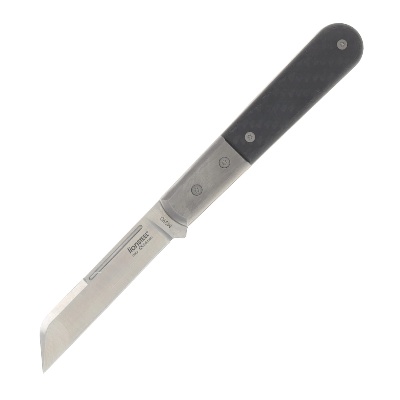 LionSteel CollectorKnives Dom Barlow Carbon Fiber Sheepsfoot CK0115CF View 1