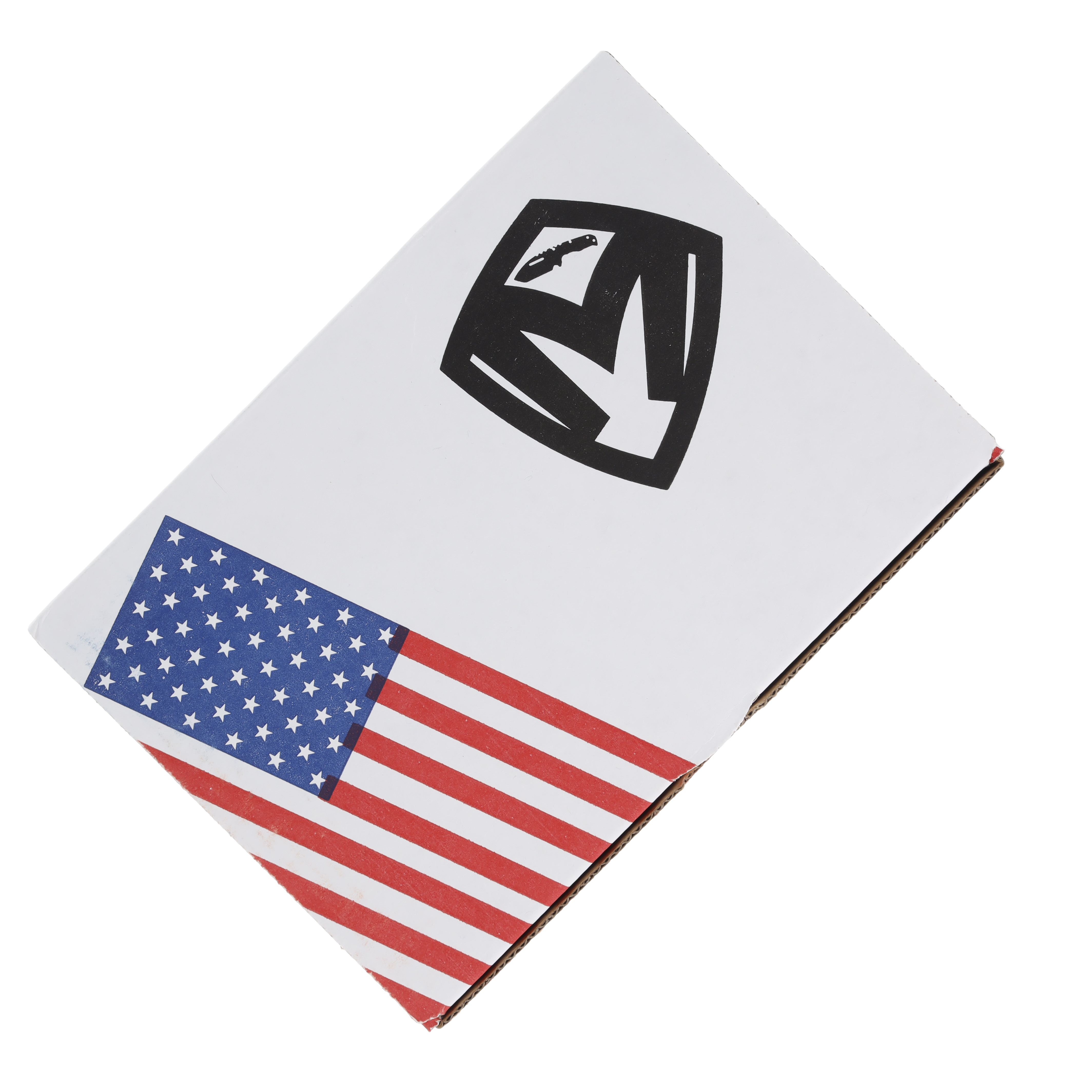 Medford Infraction 3.62in Tumbled S45VN Drop Point American Flag Bronze Hardware/Clip MK0314TQ-01TM-T1C1-BN View 10