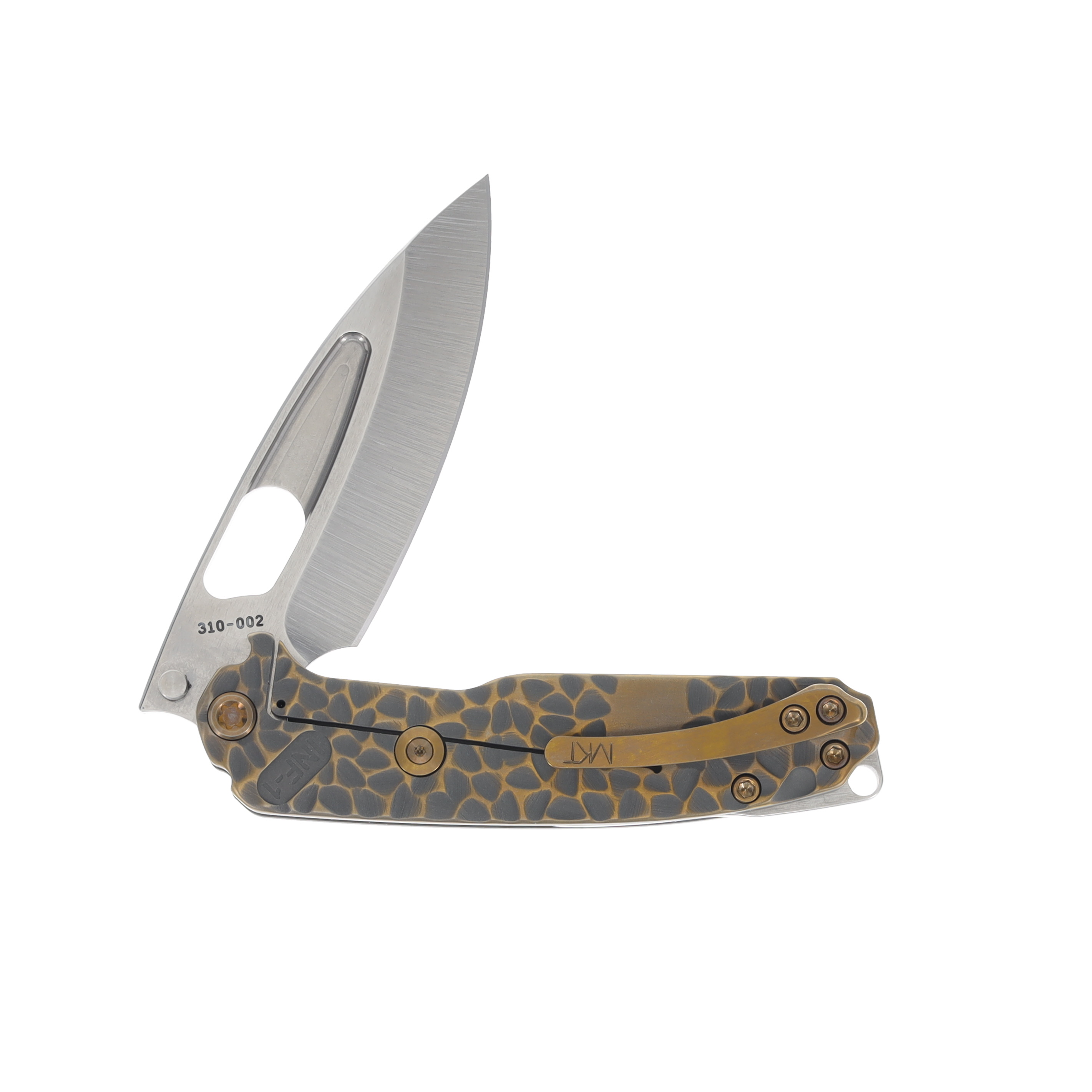 Medford Infraction Folding Knife Tumbled S45VN Drop Point/Bronzed Peaks and Valleys MK0314TQ-36A1-T1C1-BN View 4