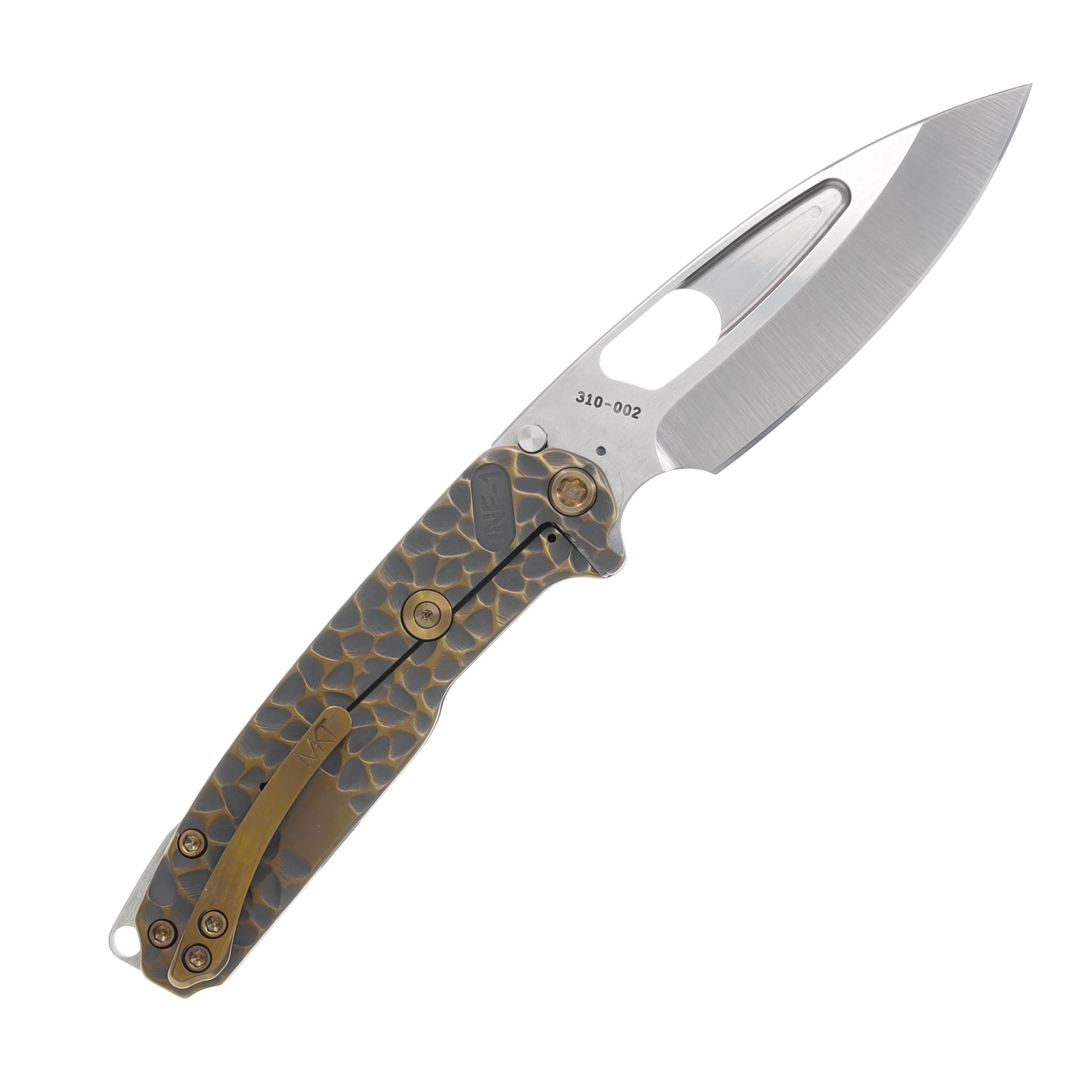 Medford Infraction Folding Knife Tumbled S45VN Drop Point/Bronzed Peaks and Valleys MK0314TQ-36A1-T1C1-BN View 2