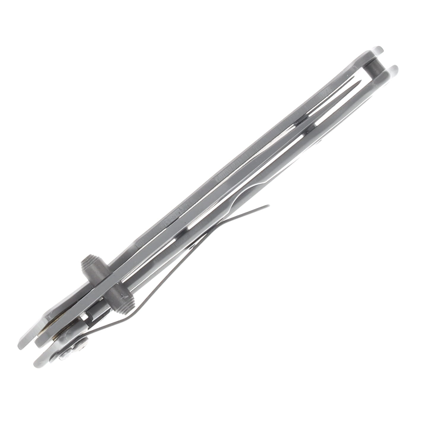 Gerber Paraframe I Clip Point Plain Edge Titanium Grey Clam Pack G48446 View 7