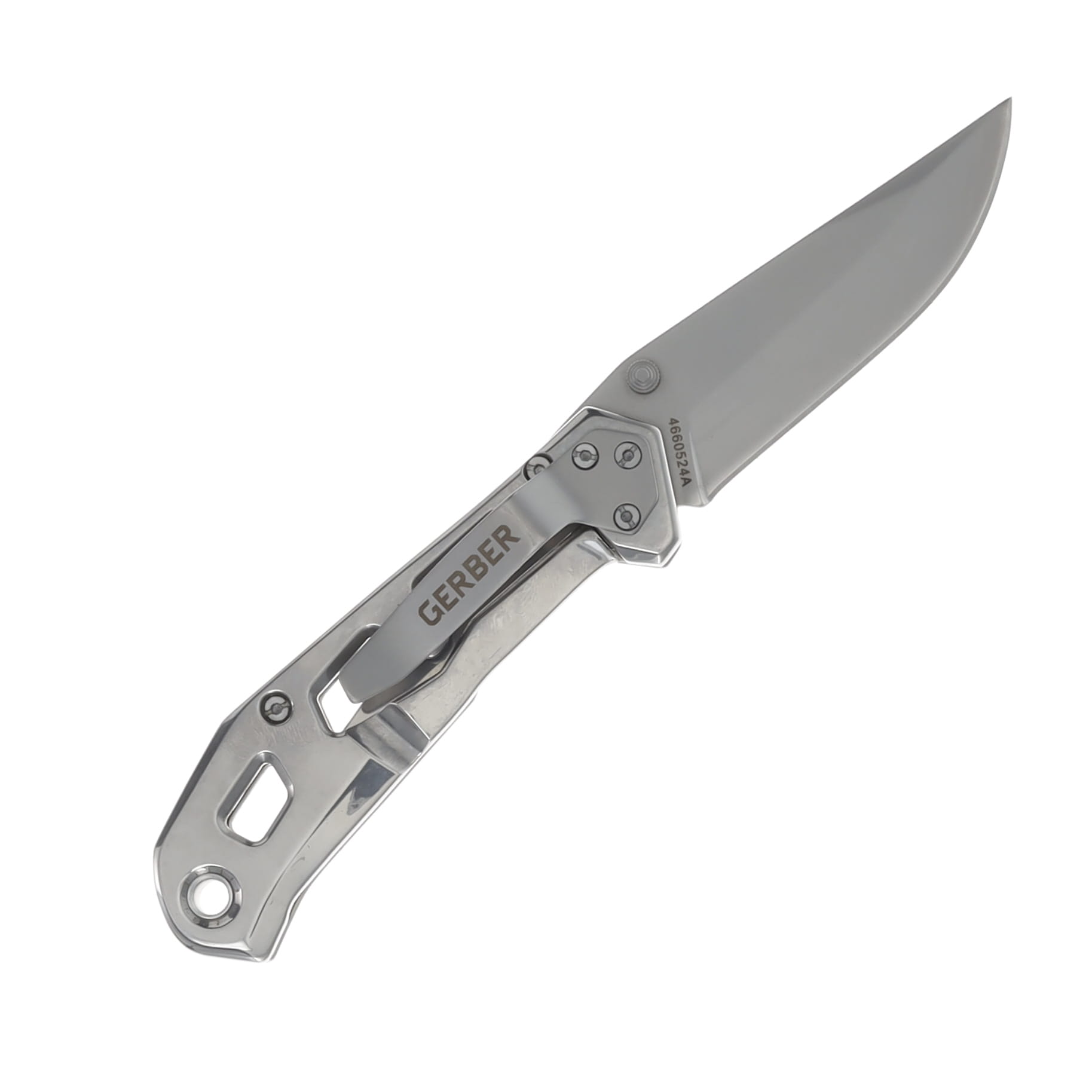 Gerber Airlift Silver Framelock Folding Knife G3314 View 2