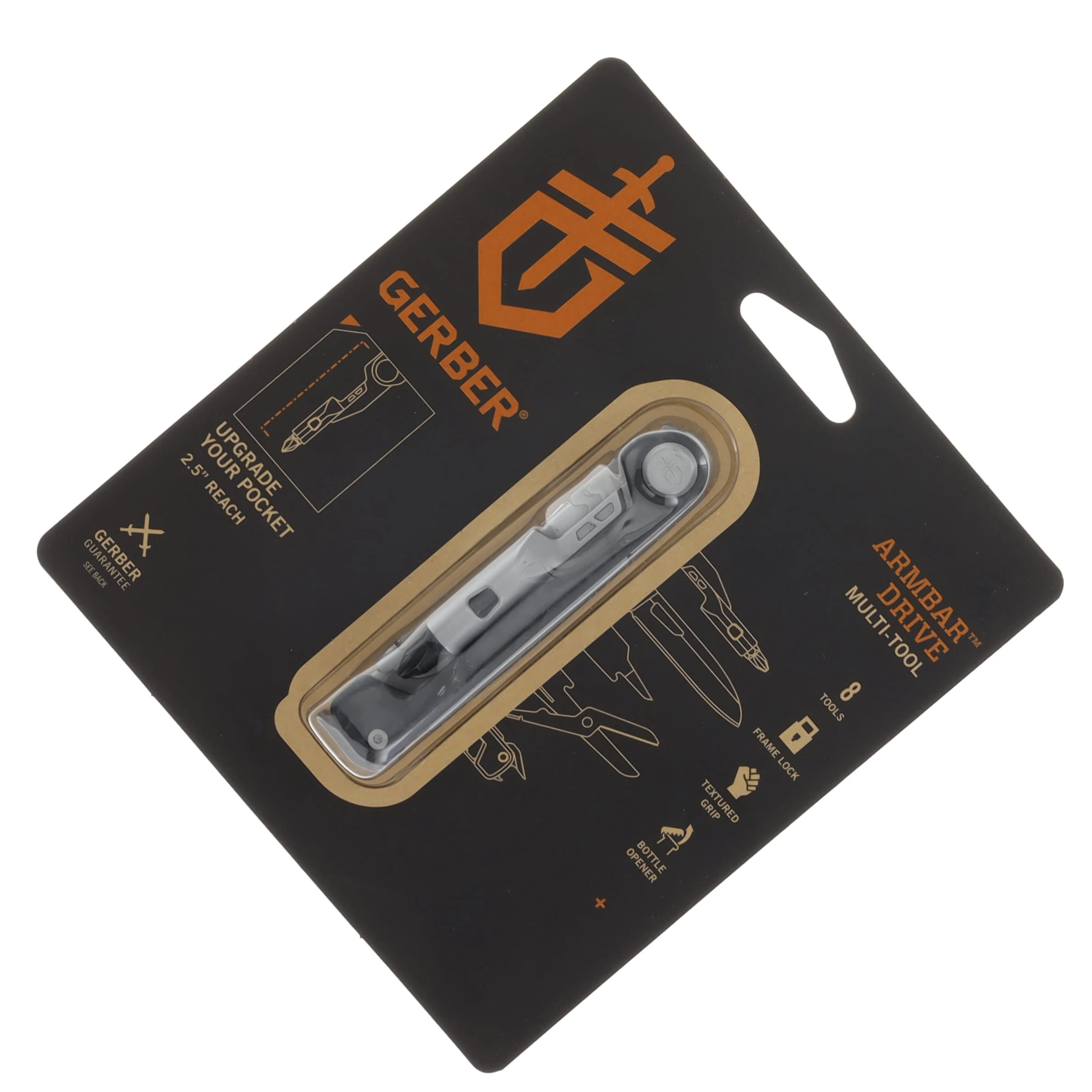 Gerber Armbar Driver Onyx Clam Pack G3566 View 7