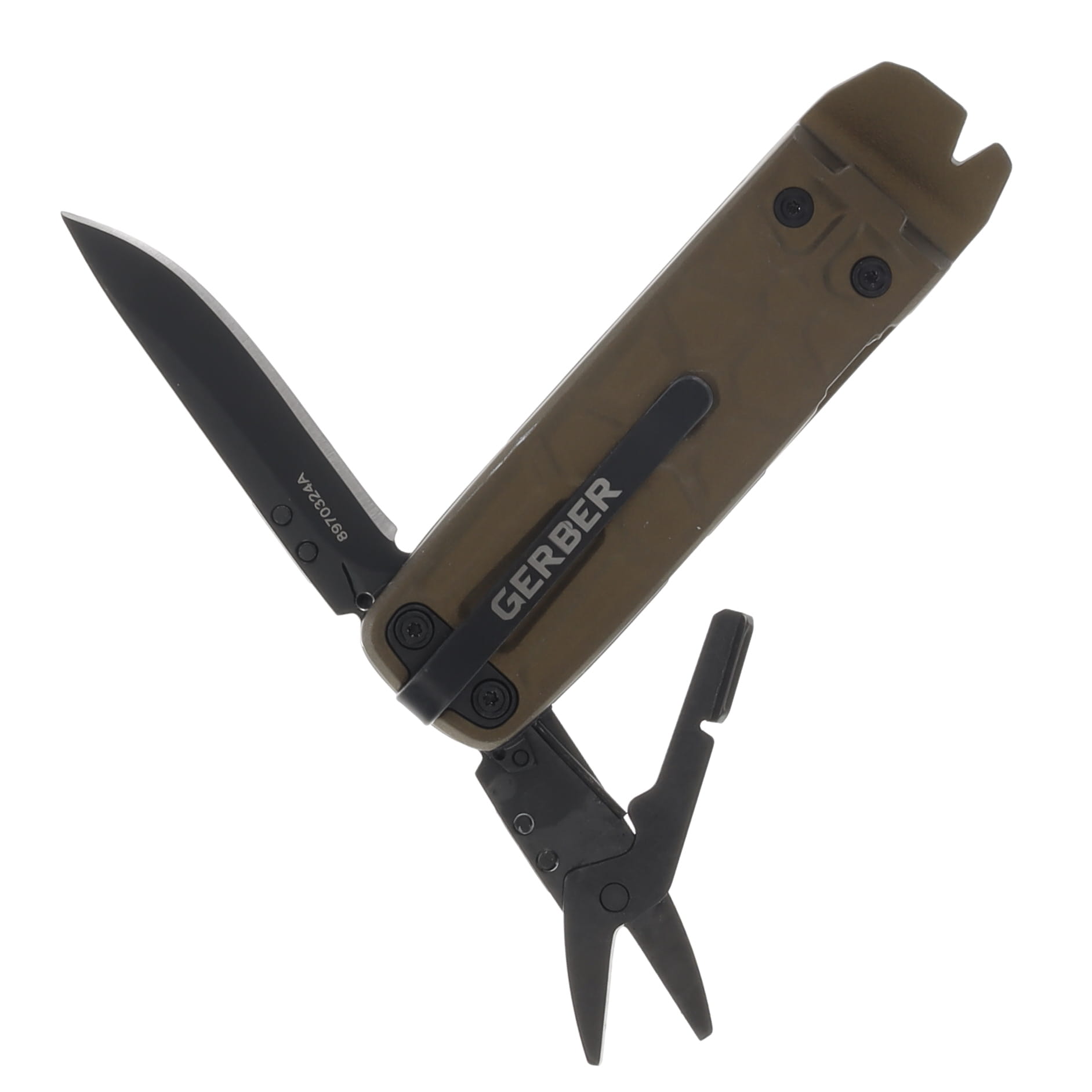 Gerber Lockdown Slim Pry Bronze Clam Pack G3825 View 2