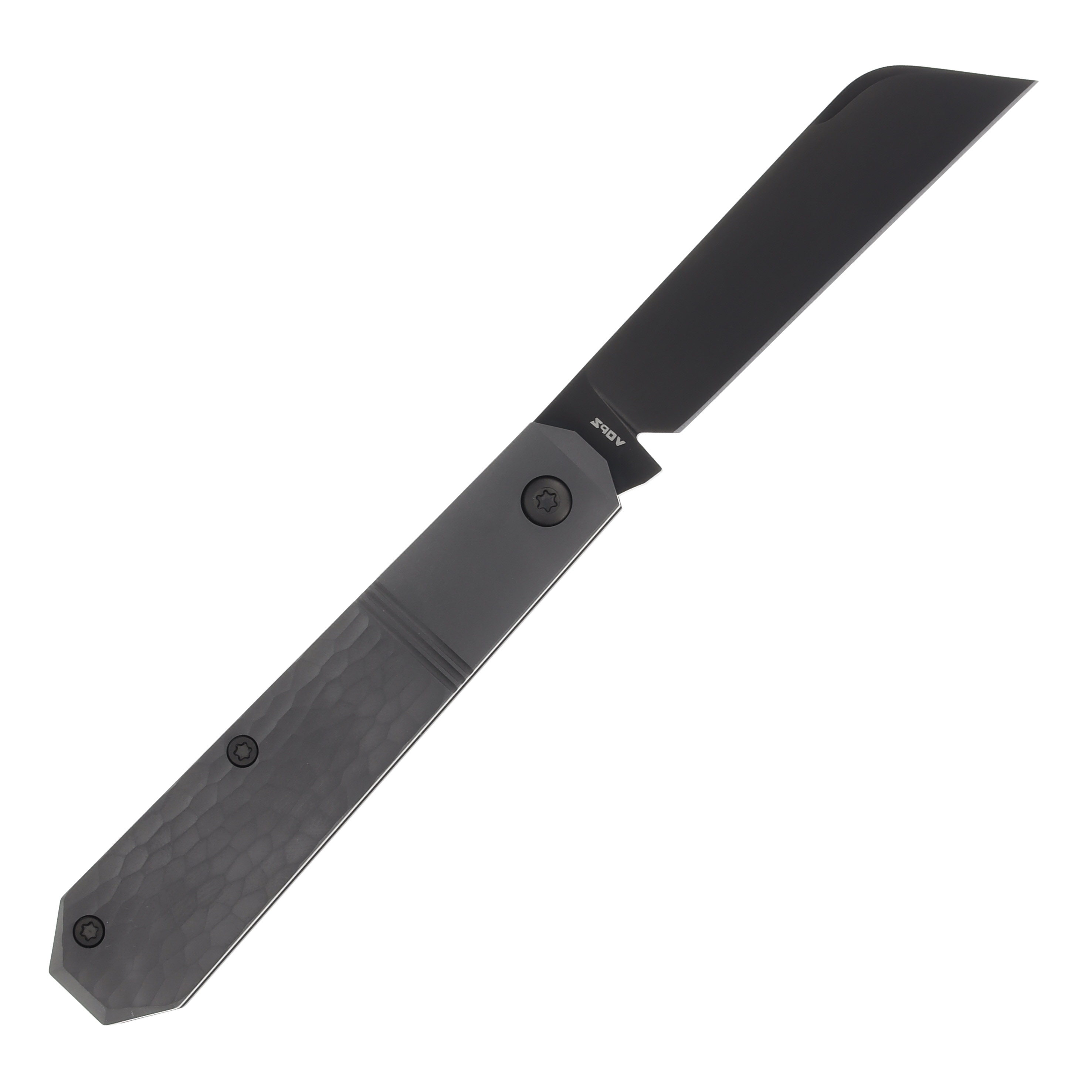 Jack Wolf Midnight Jack Folding Knife Reverse Tux Jigged Titanium MIDNI-02-TI-JIG-REV-TUX View 2