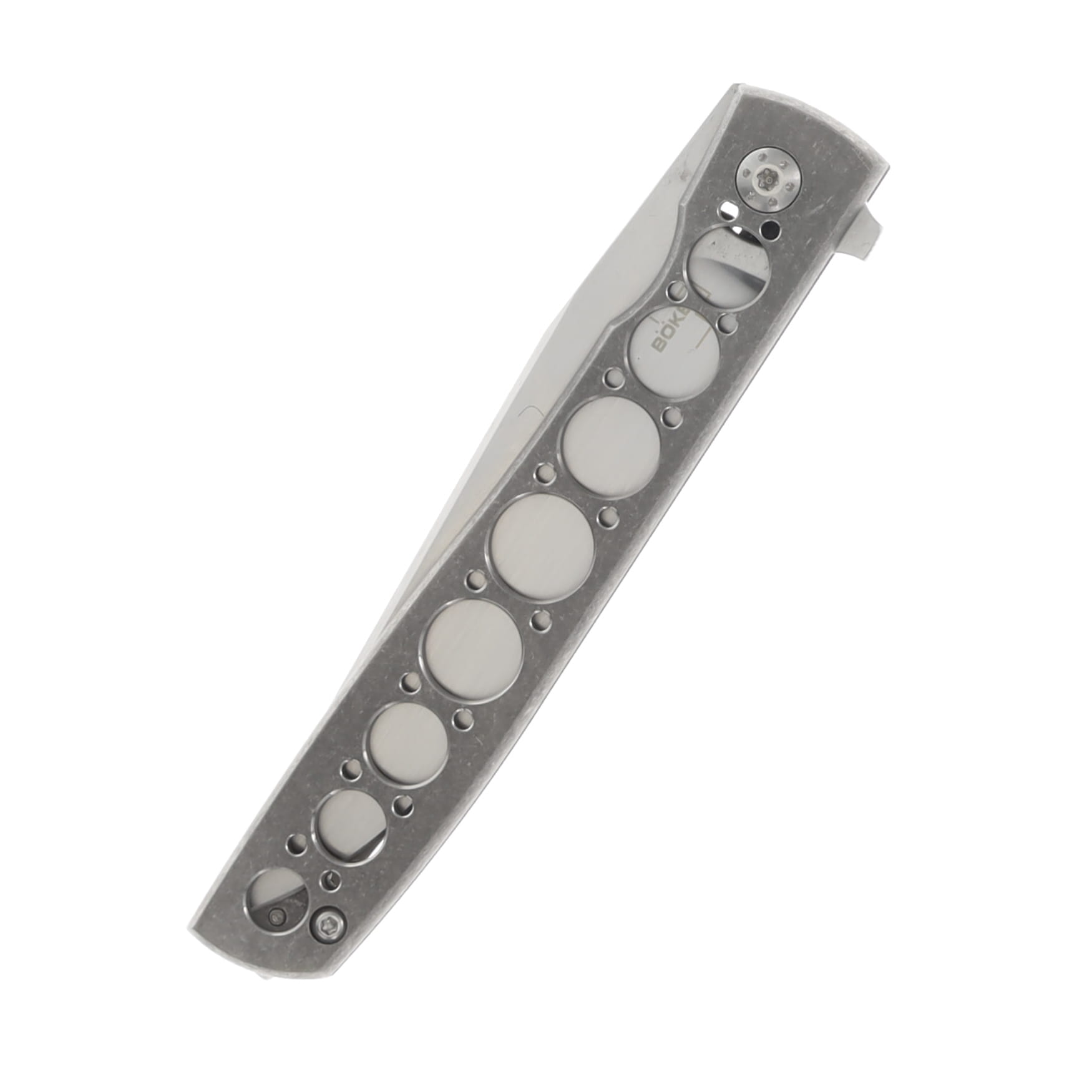 Boker Plus Urban Trapper 3.43 Inch Plain Polished Drop Point BKBO730 View 2