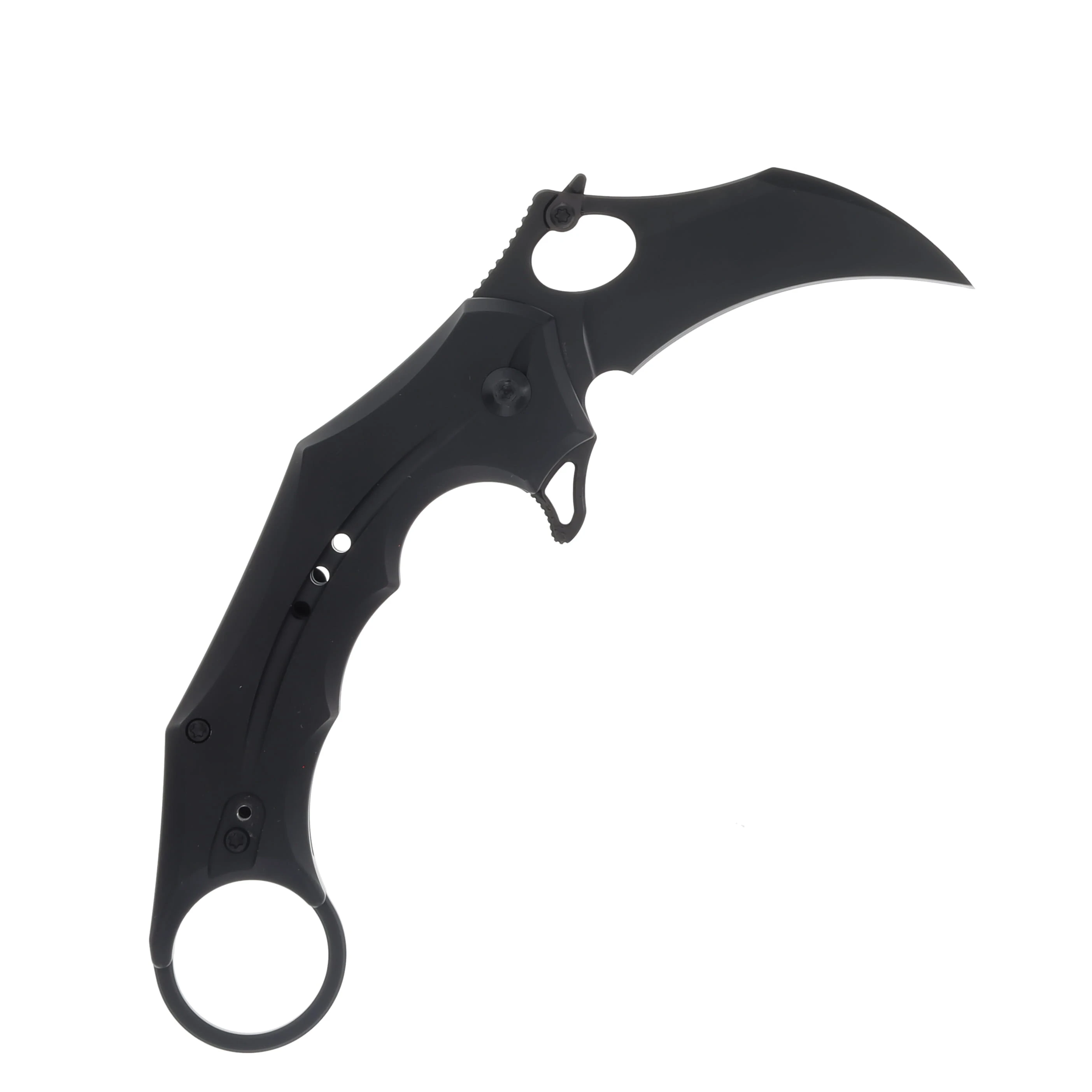 CIVIVI Incisor II Folding Knife 2.02in Plain Black Karambit C16016B-1 View 2