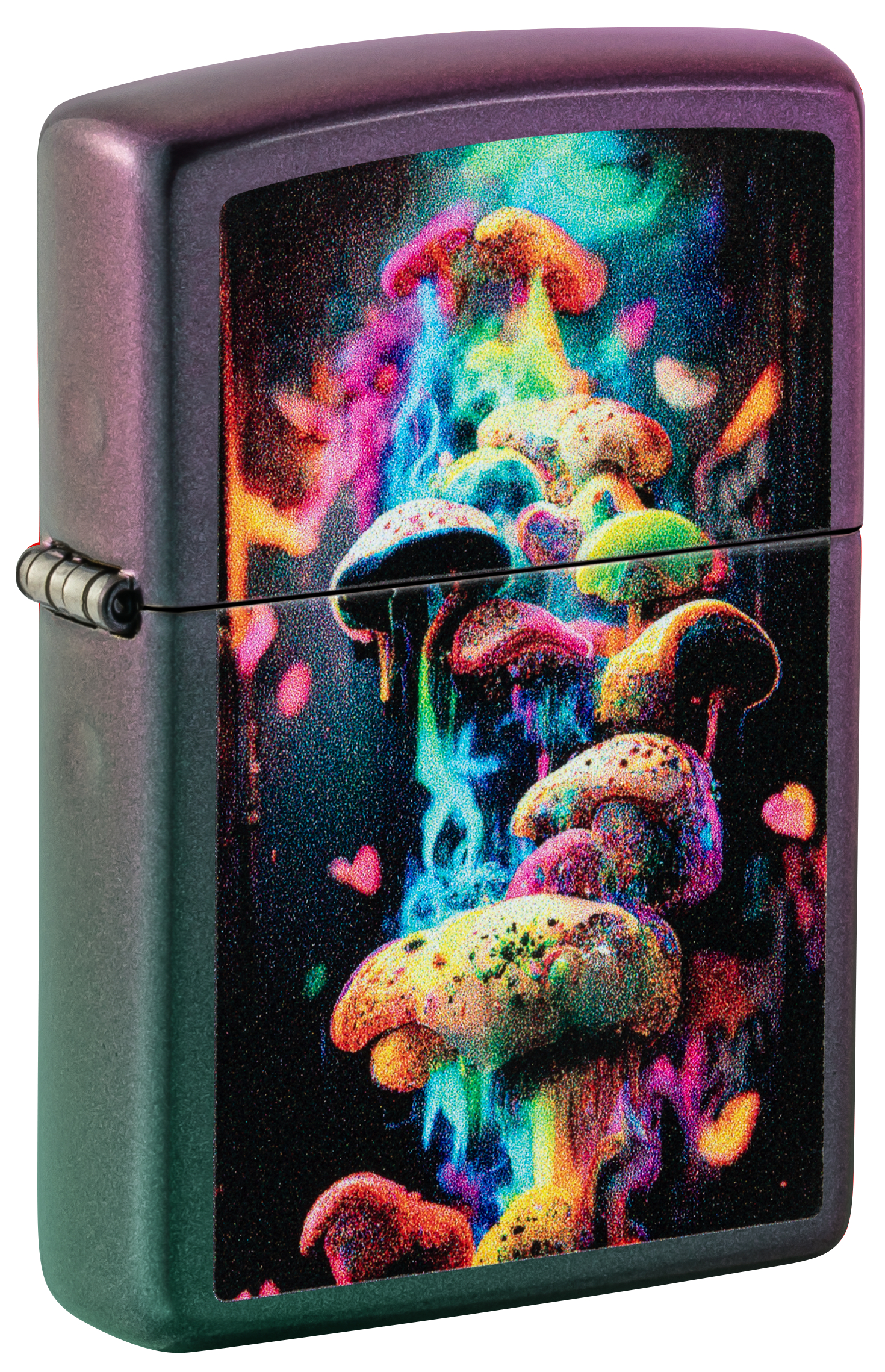 Zippo Lighter Mushrooms Iridescent Color Finish ZP48929 View 8