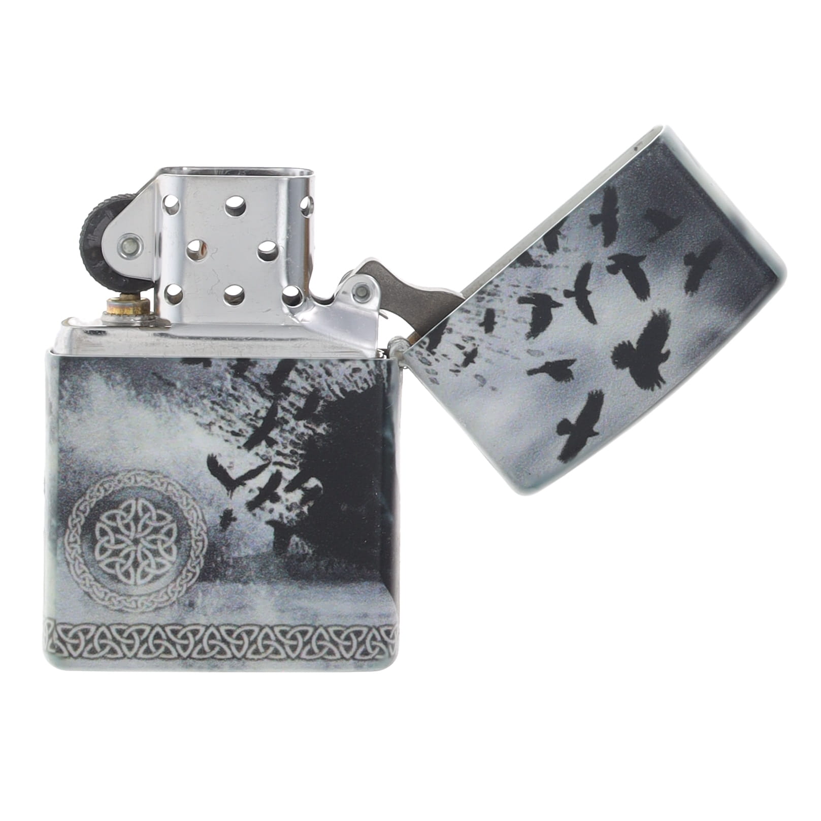 Zippo Mazzi Celtic Crow Woman Lighter ZP48969 View 4