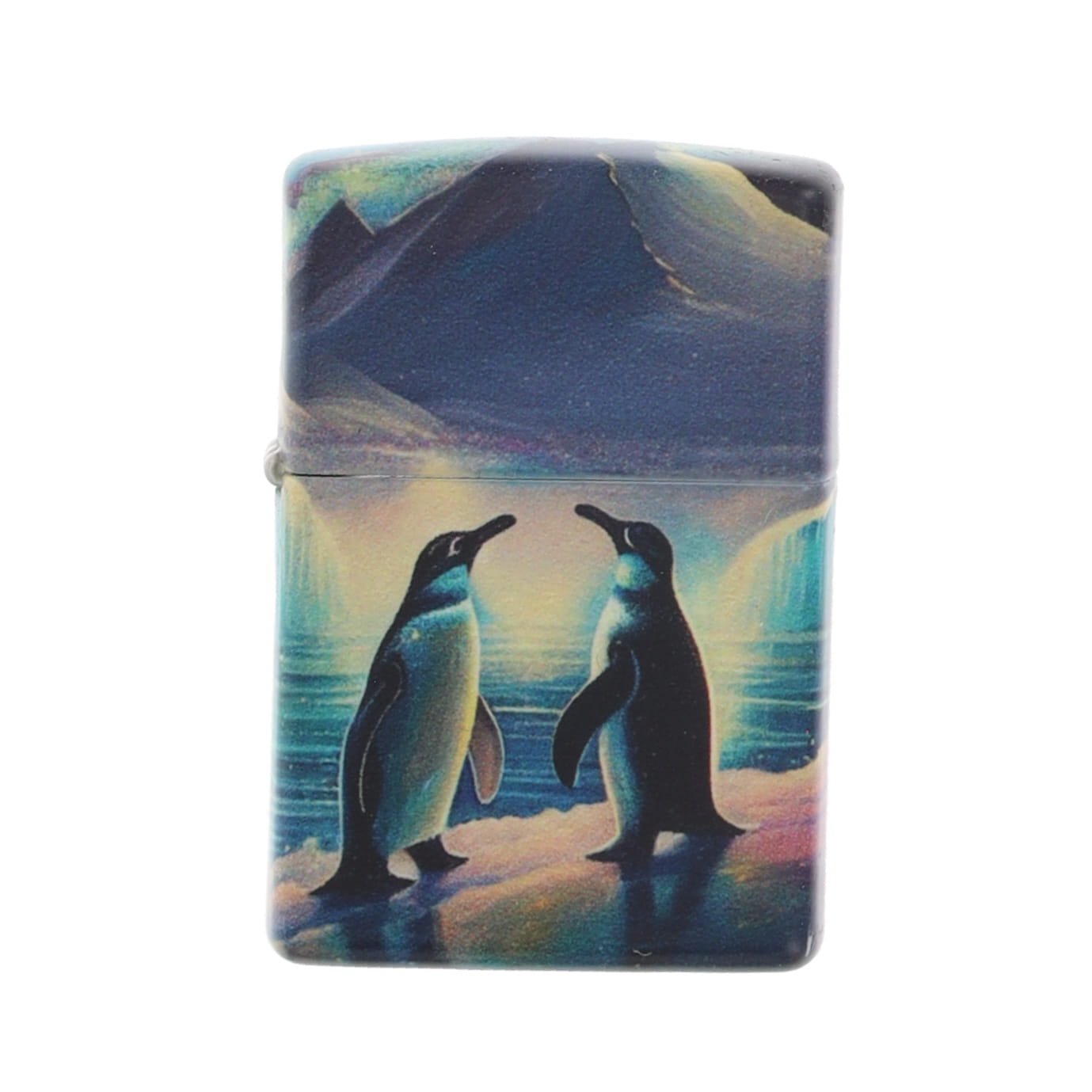 Zippo Lighter Penguin 540 Color Design Glow In The Dark ZP46014 View 1