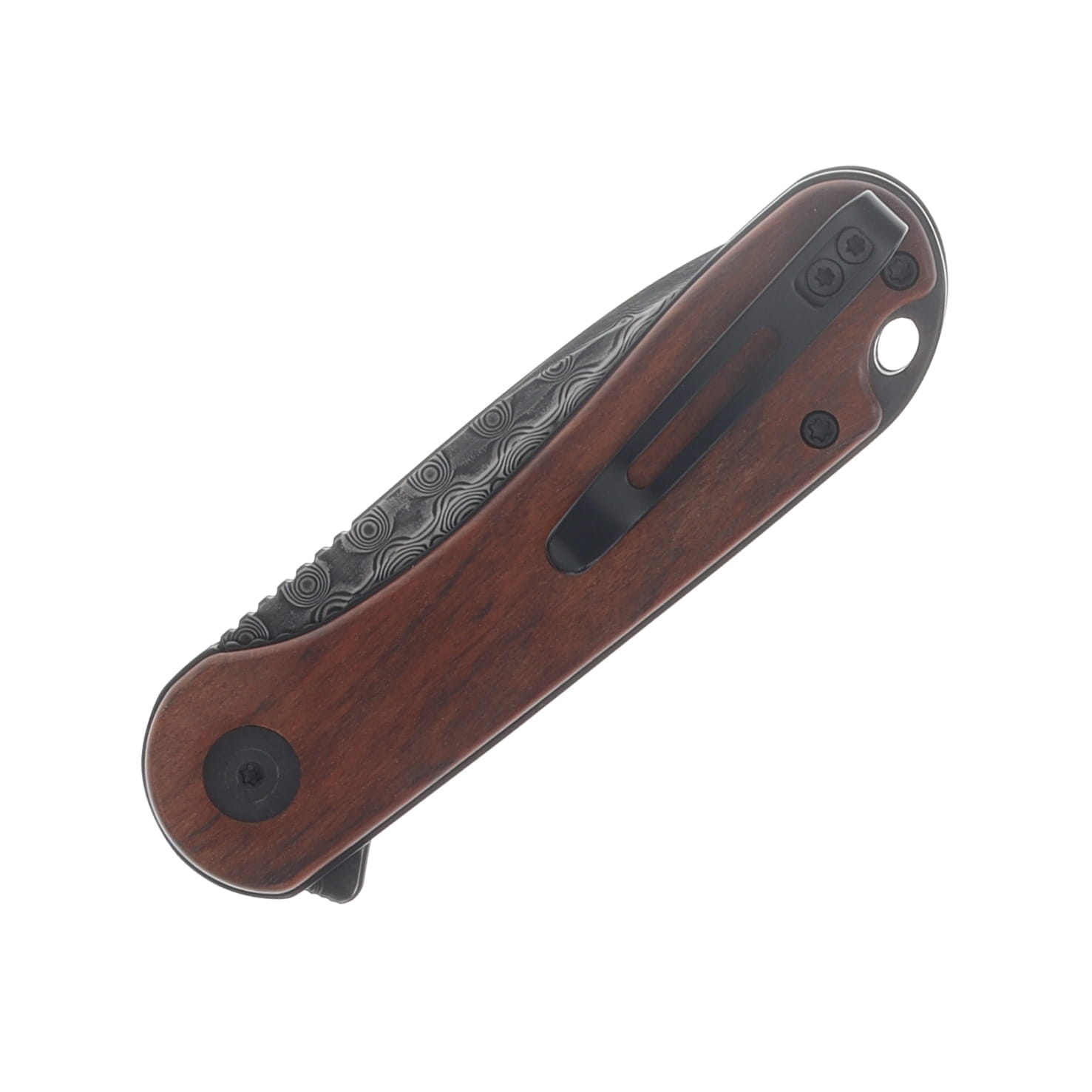 CIVIVI Elementum Cuibourtia 2.96in Plain Hand Rubbed Black Drop Point C907DS-2 View 6