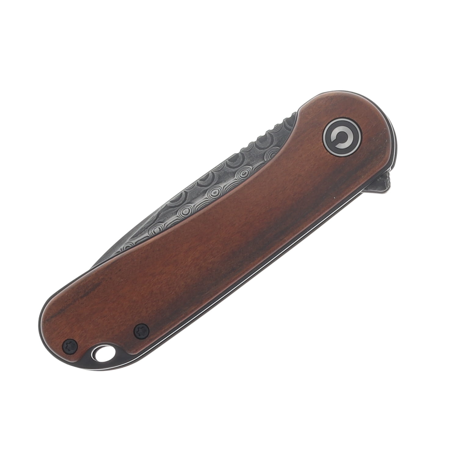 CIVIVI Elementum Cuibourtia 2.96in Plain Hand Rubbed Black Drop Point C907DS-2 View 5