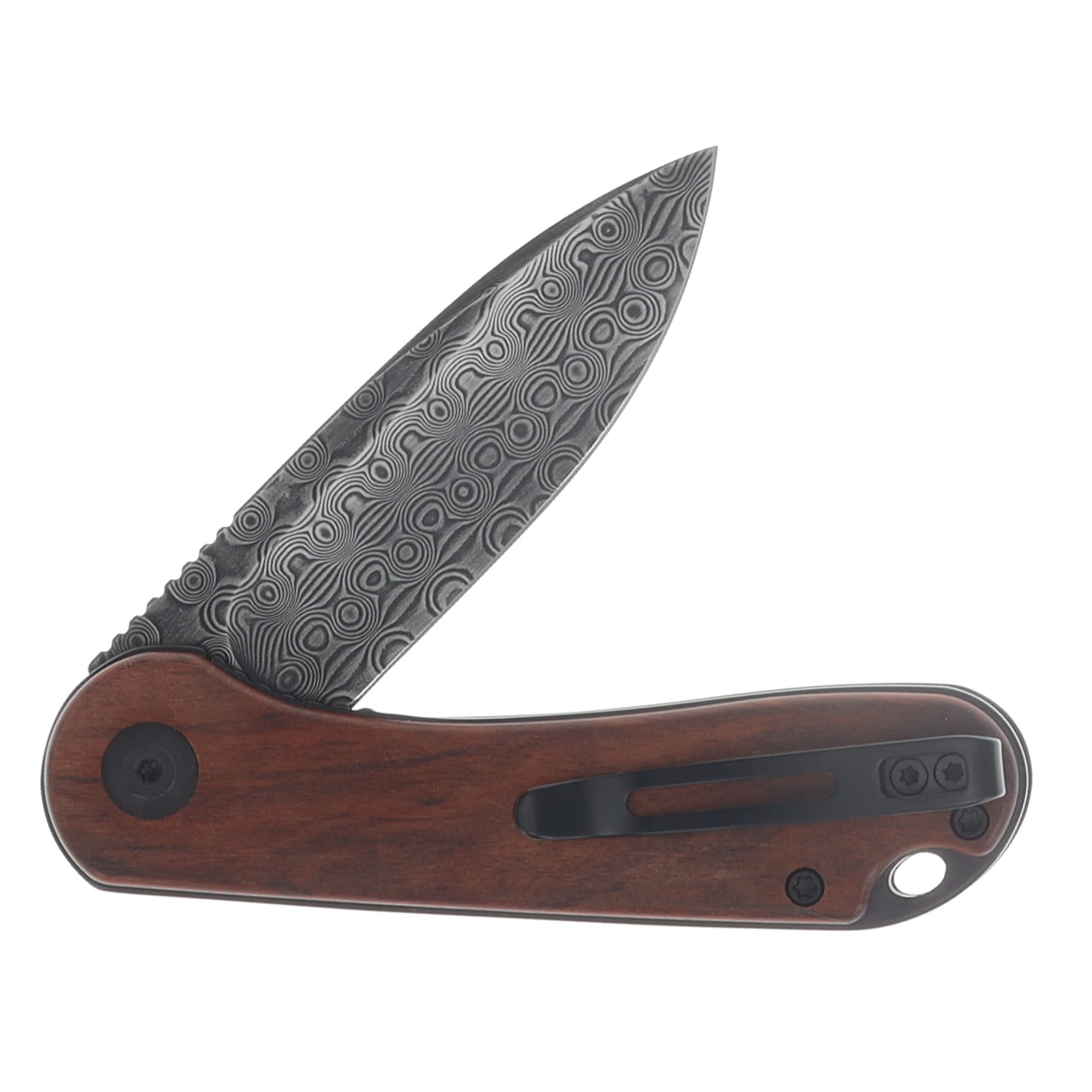CIVIVI Elementum Cuibourtia 2.96in Plain Hand Rubbed Black Drop Point C907DS-2 View 4